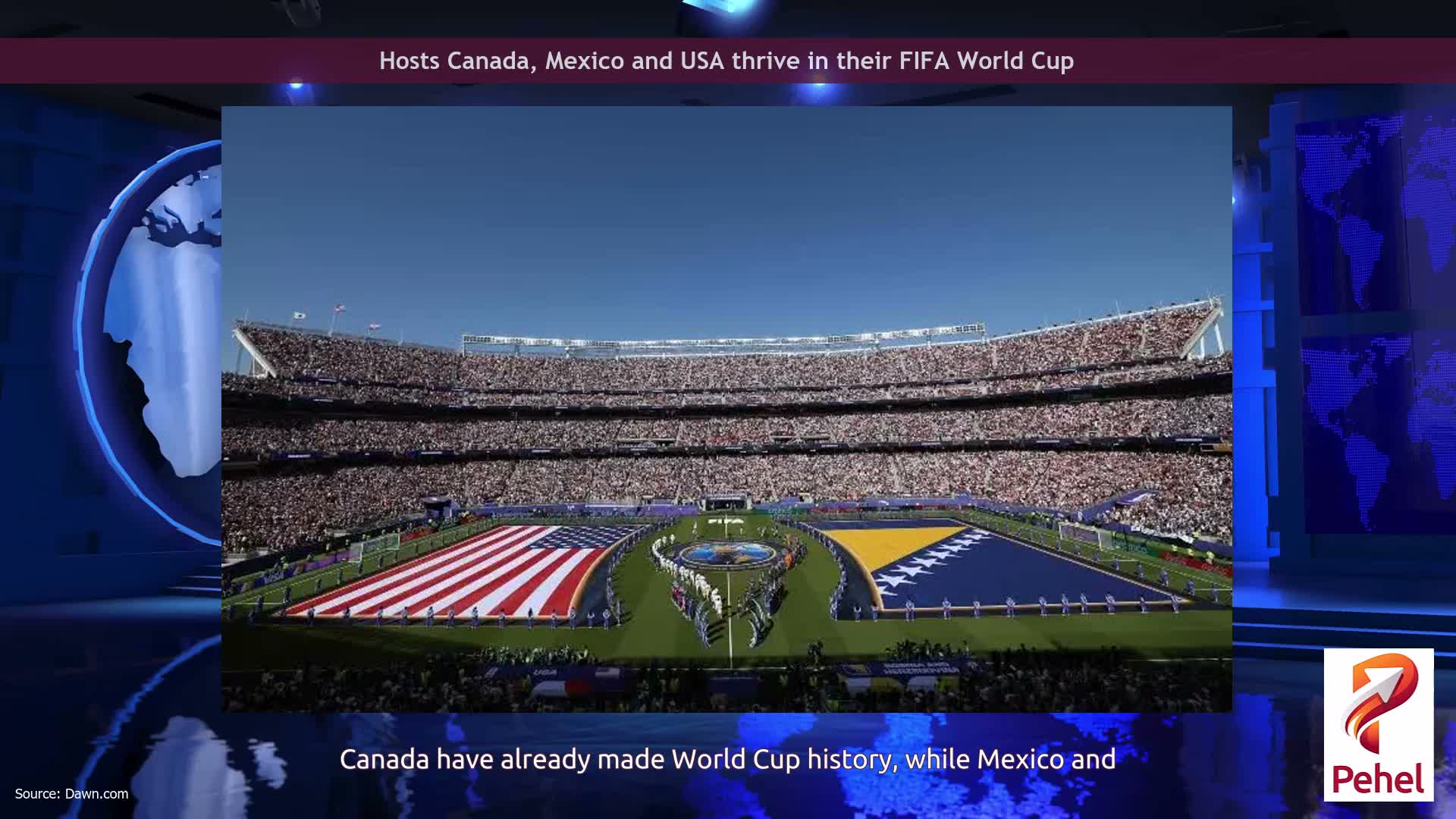 Hosts Canada, Mexico and USA thrive in their FIFA World Cup