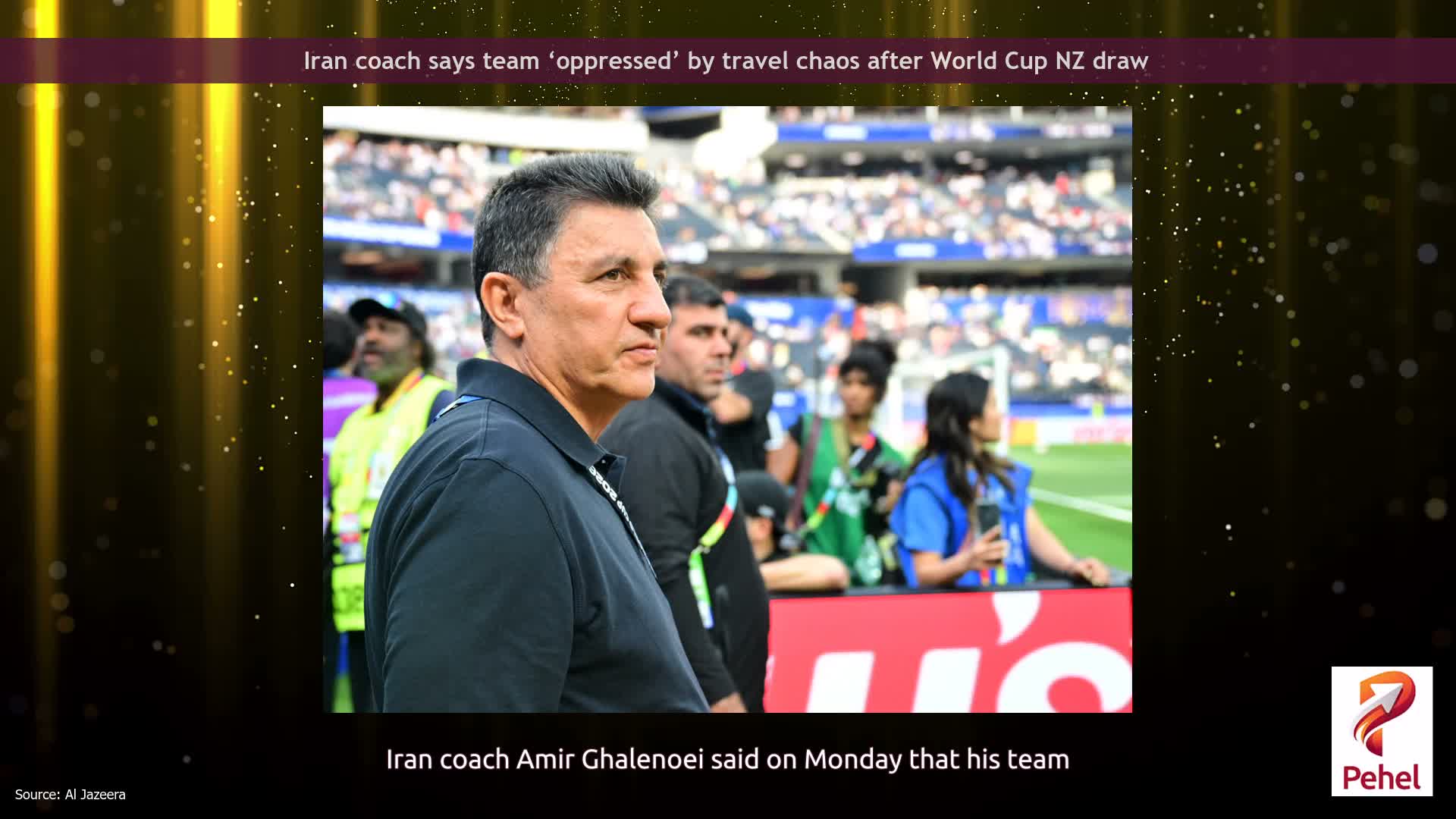 Iran coach says team ‘oppressed’ by travel chaos after World Cup NZ draw