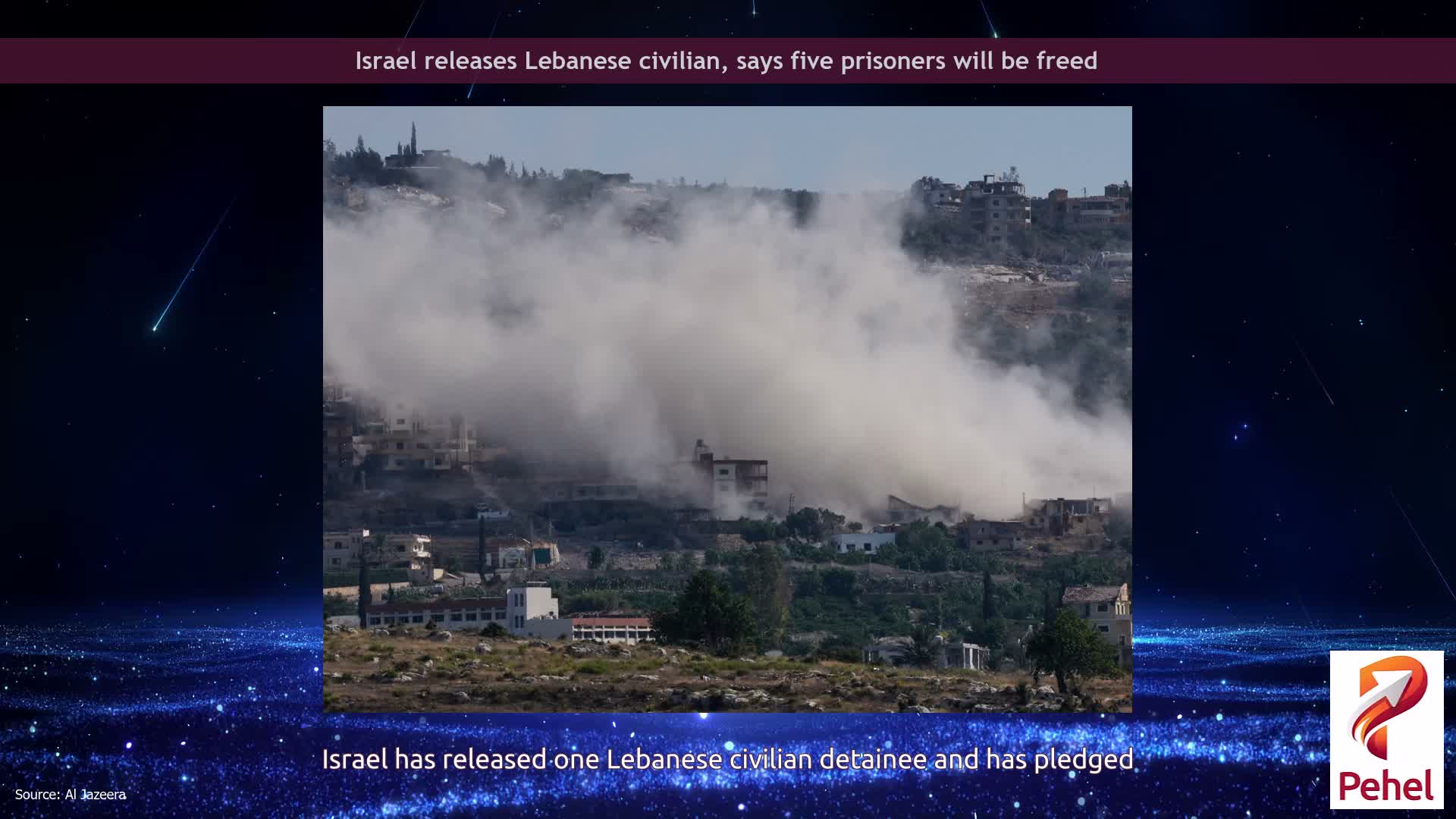 Israel releases Lebanese civilian, says five prisoners will be freed