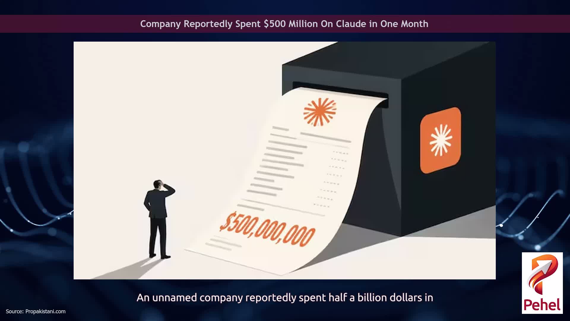 Company Reportedly Spent $500 Million On Claude in One Month