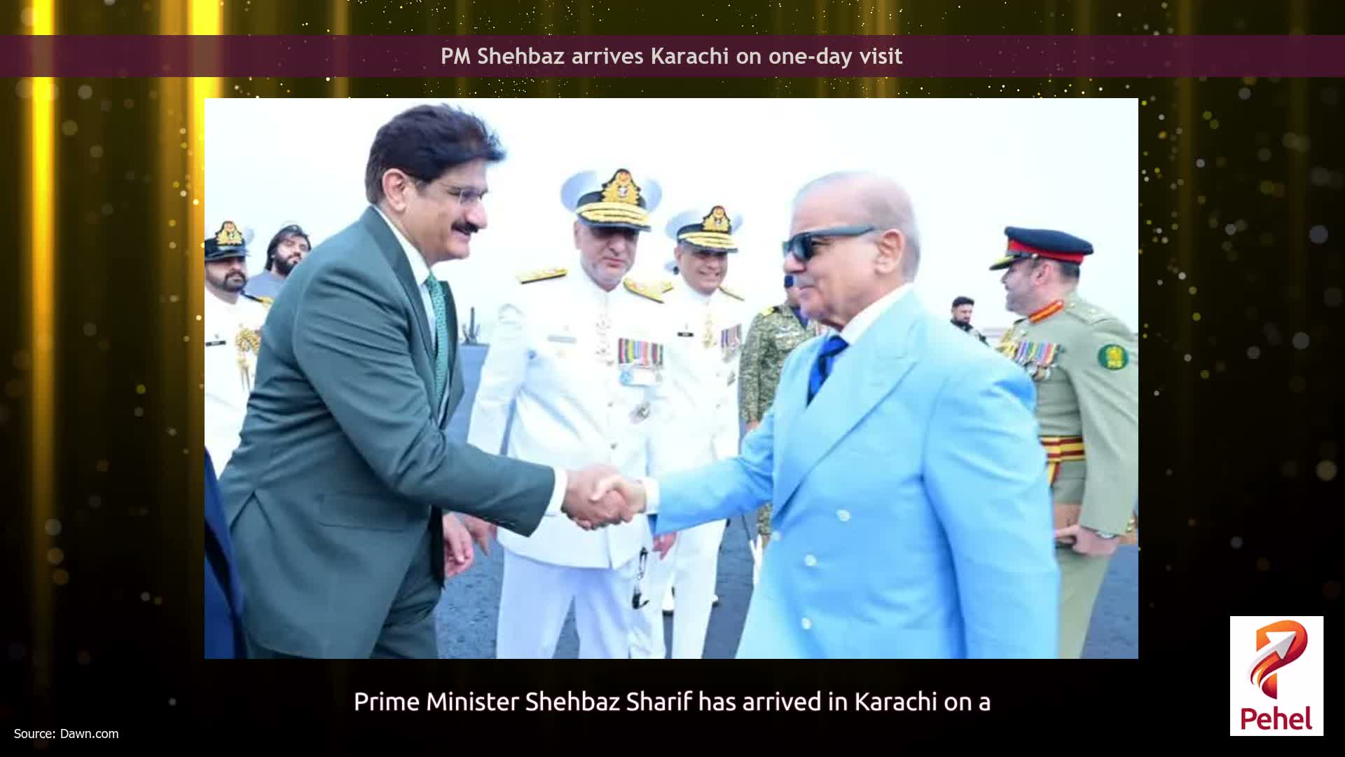 PM Shehbaz arrives Karachi on one-day visit
