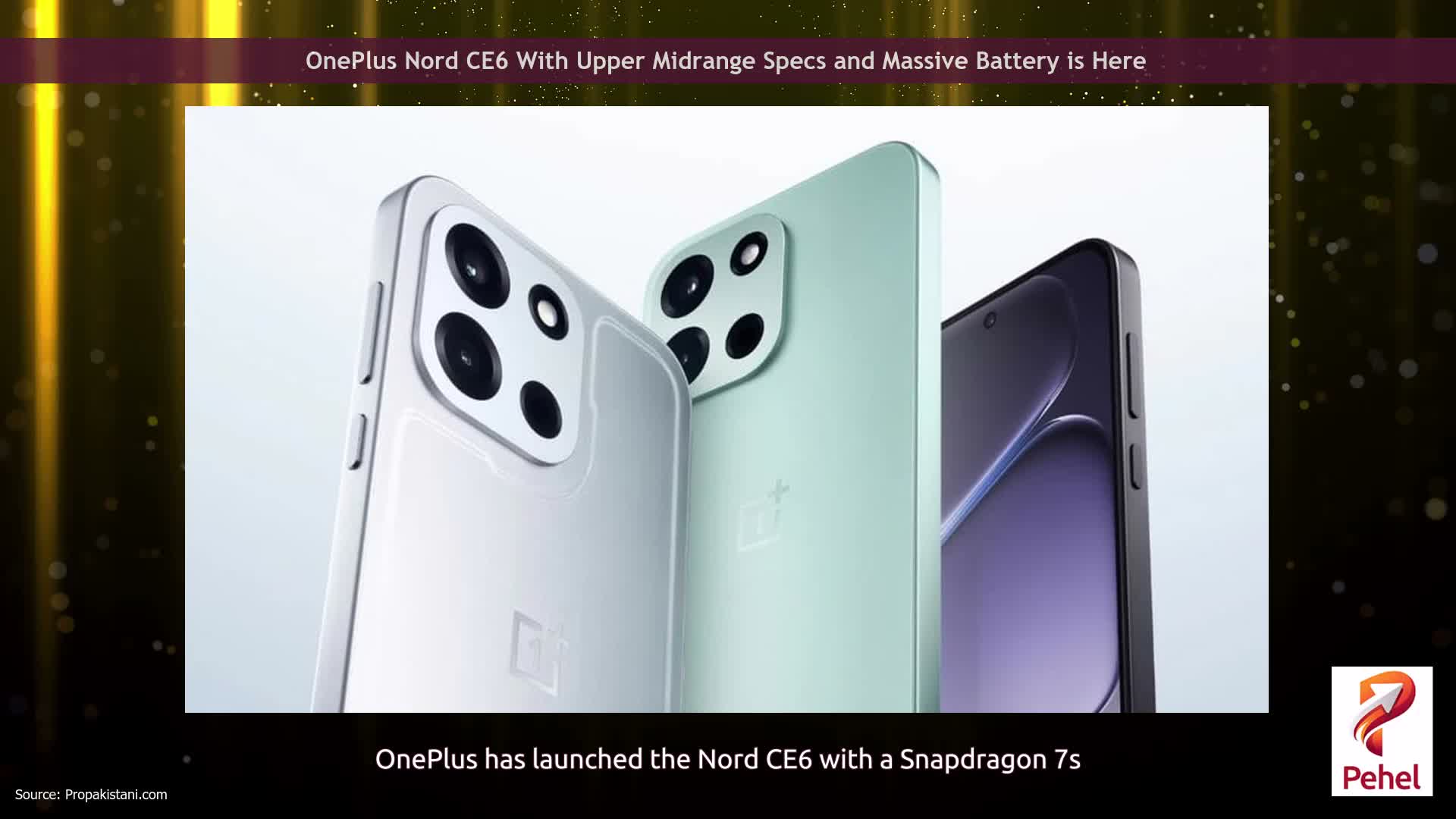 OnePlus Nord CE6 With Upper Midrange Specs and Massive Battery is Here