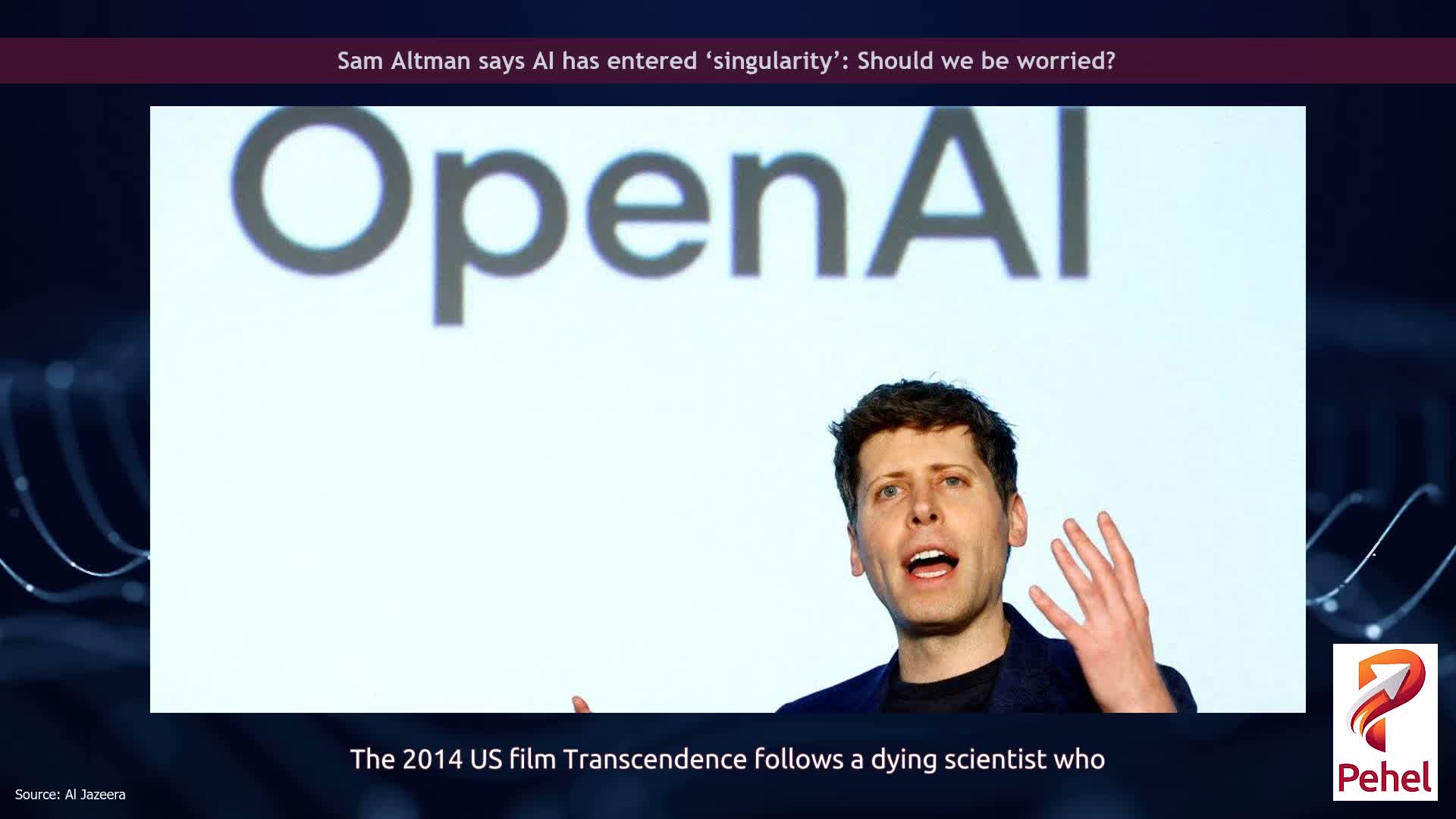 Sam Altman says AI has entered ‘singularity’: Should we be worried?