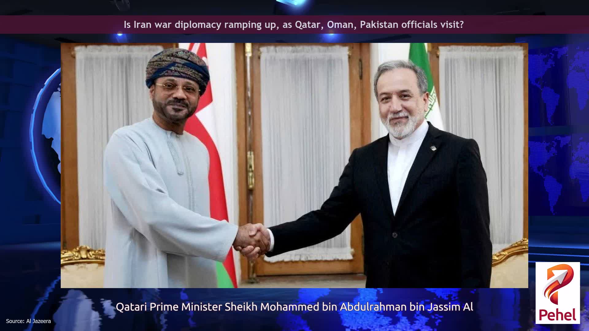 Is Iran war diplomacy ramping up, as Qatar, Oman, Pakistan officials visit?