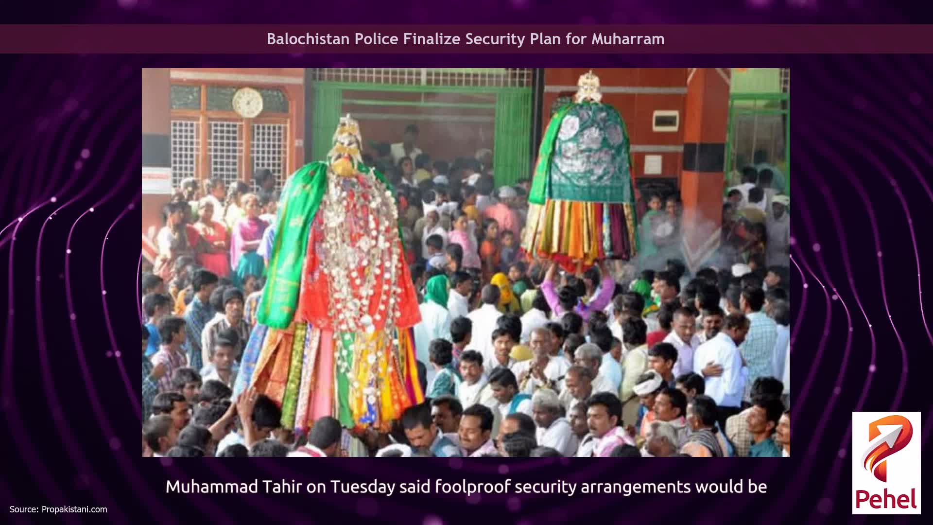 Balochistan Police Finalize Security Plan for Muharram