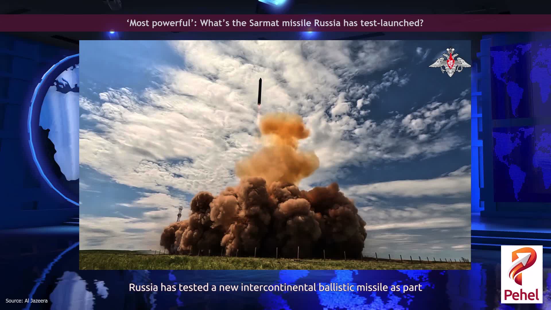‘Most powerful’: What’s the Sarmat missile Russia has test-launched?