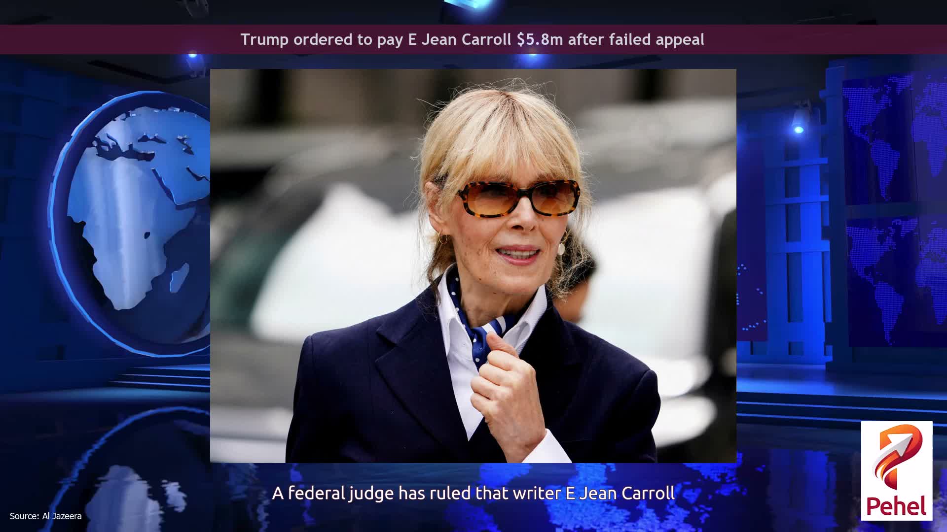 Trump ordered to pay E Jean Carroll $5.8m after failed appeal