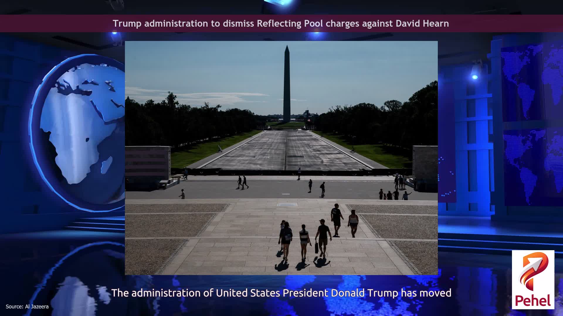 Trump administration to dismiss Reflecting Pool charges against David Hearn