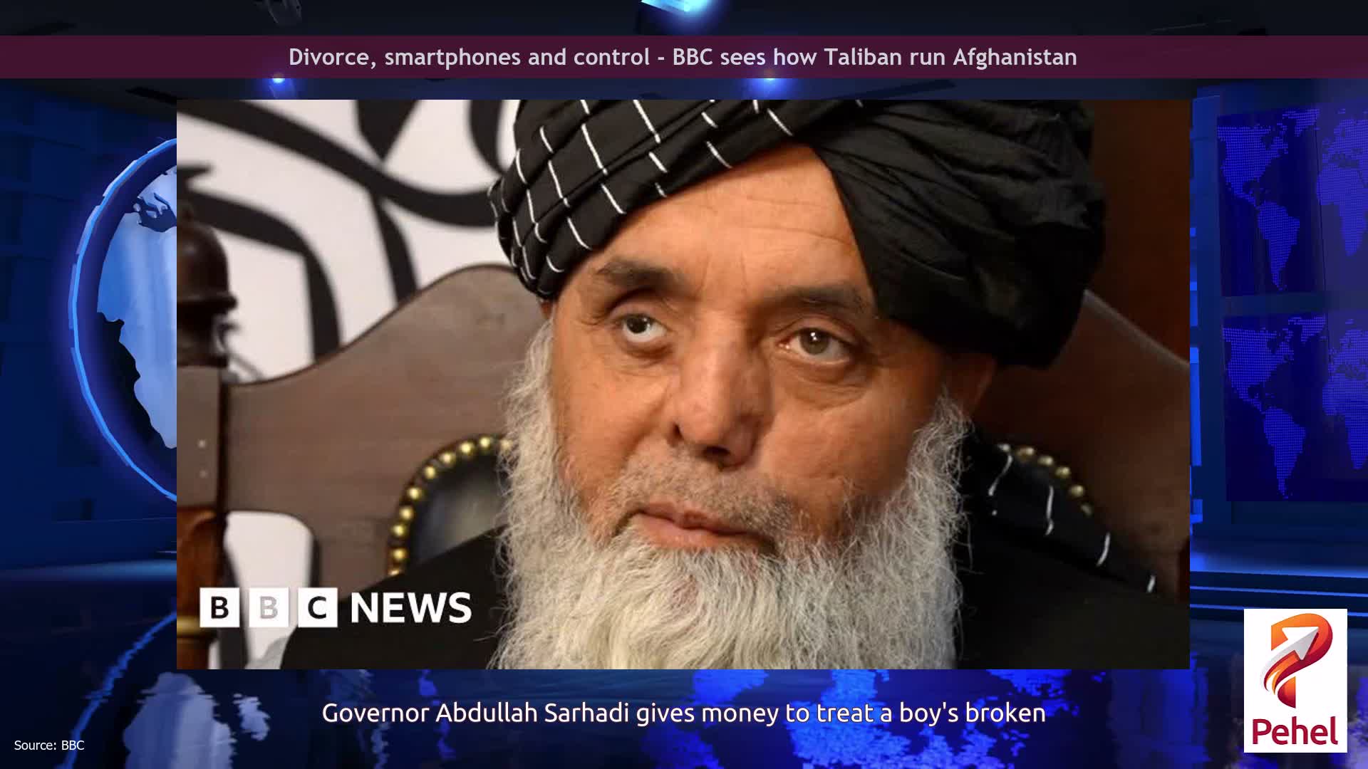 Divorce, smartphones and control - BBC sees how Taliban run Afghanistan