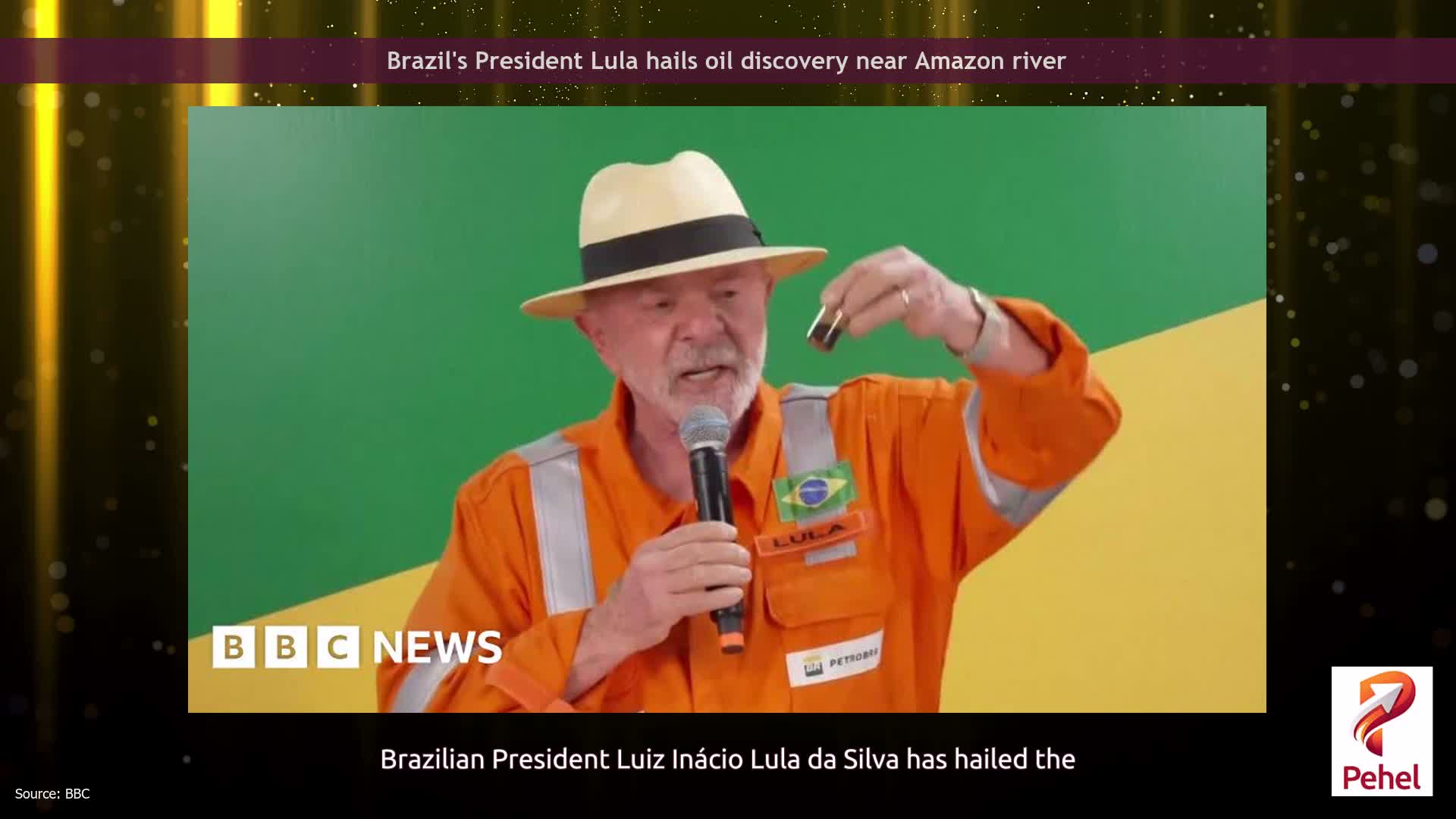 Brazil's President Lula hails oil discovery near Amazon river
