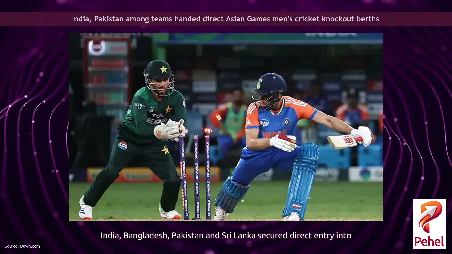 India, Pakistan among teams handed direct Asian Games men's cricket knockout berths