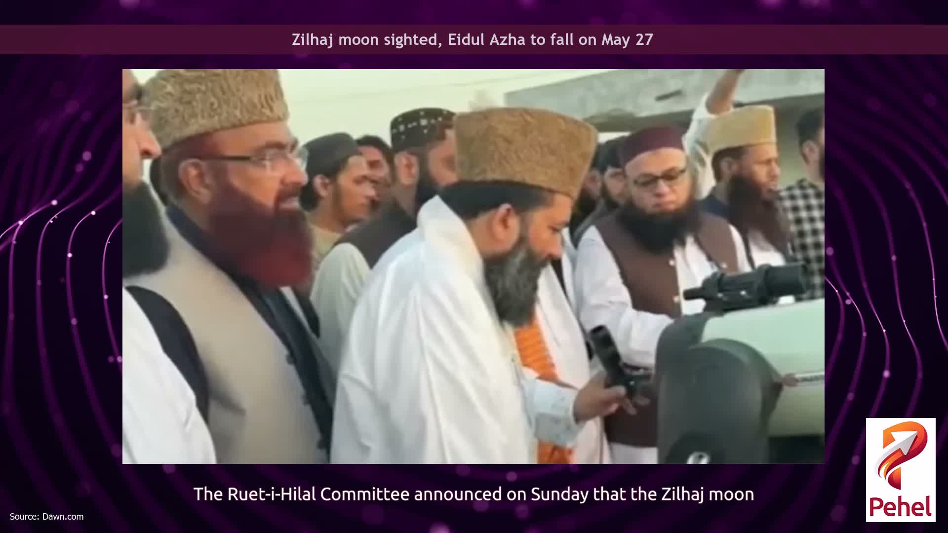 Zilhaj moon sighted, Eidul Azha to fall on May 27