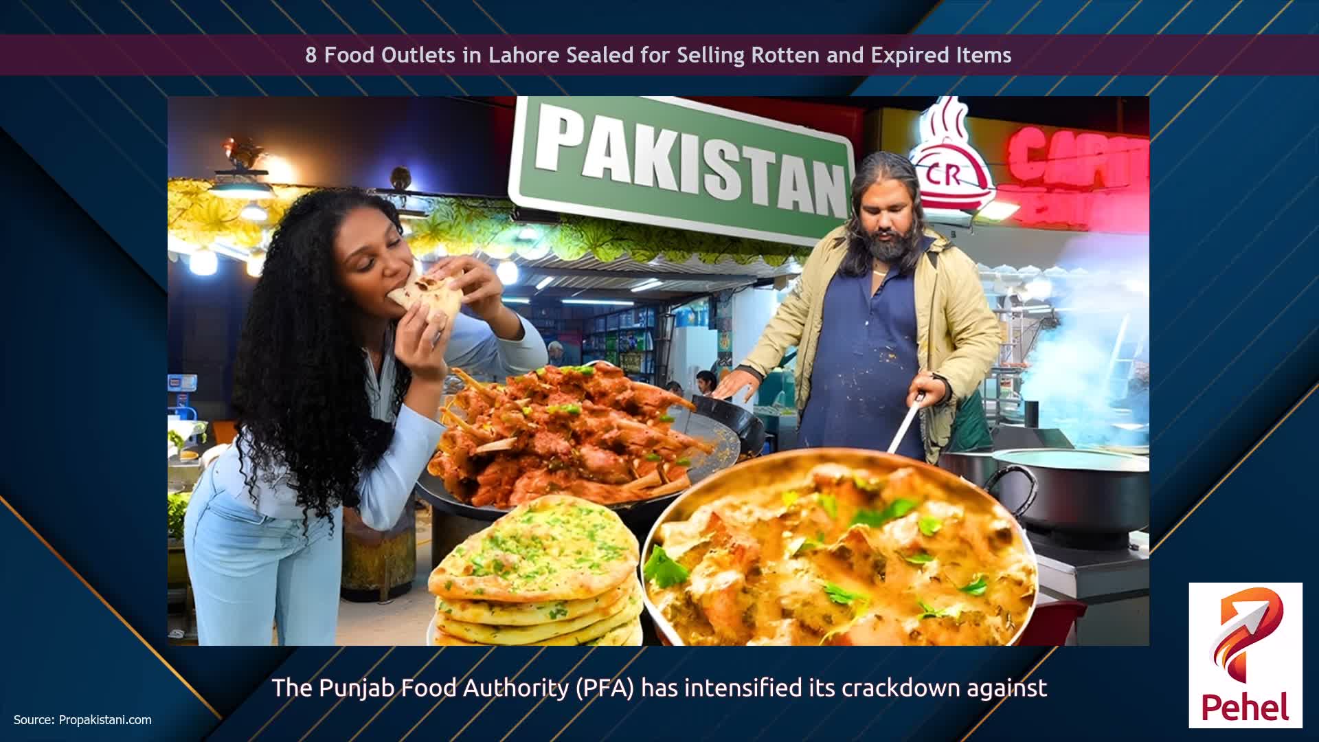 8 Food Outlets in Lahore Sealed for Selling Rotten and Expired Items