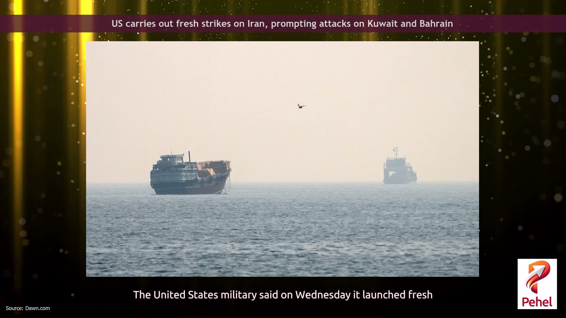 US carries out fresh strikes on Iran, prompting attacks on Kuwait and Bahrain