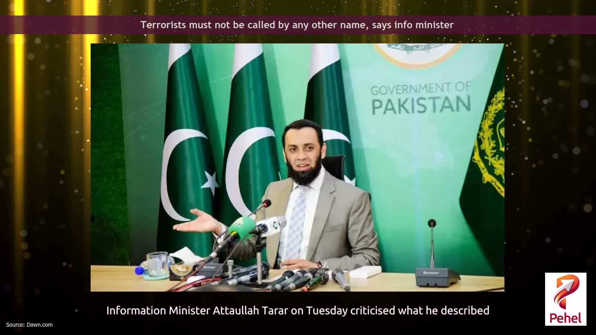 Terrorists must not be called by any other name, says info minister