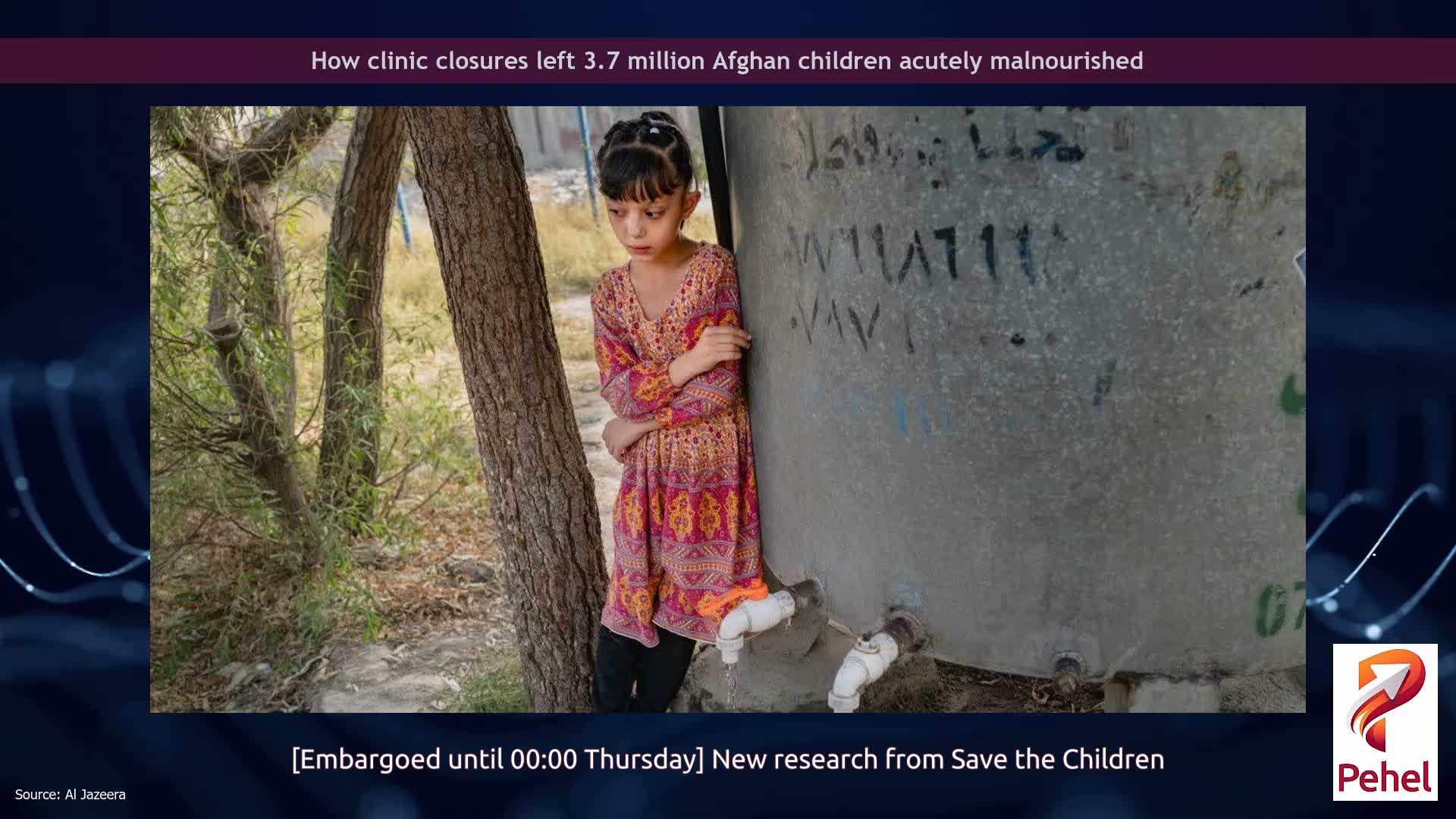 How clinic closures left 3.7 million Afghan children acutely malnourished