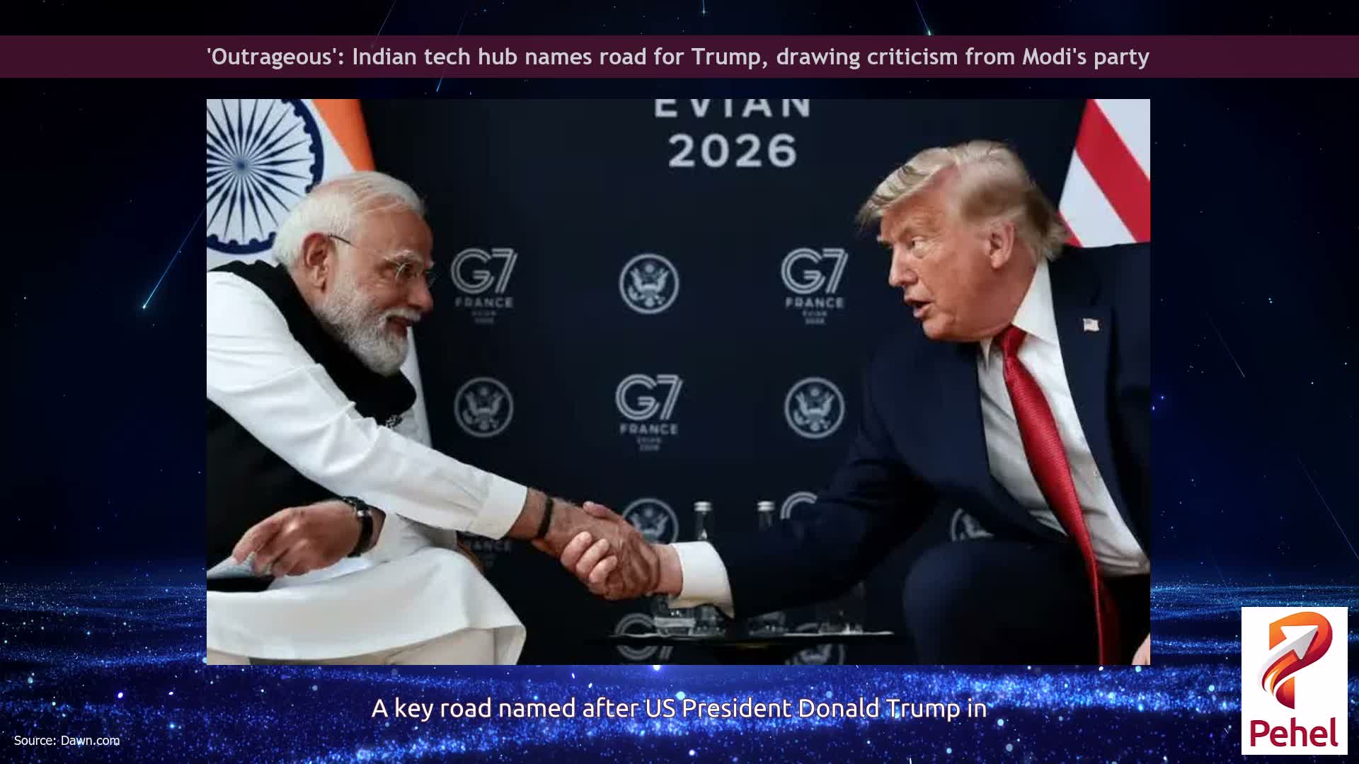 'Outrageous': Indian tech hub names road for Trump, drawing criticism from Modi's party