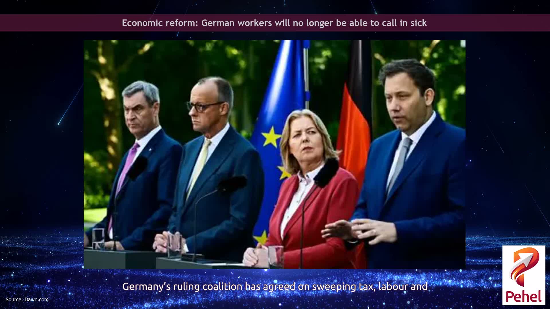 Economic reform: German workers will no longer be able to call in sick