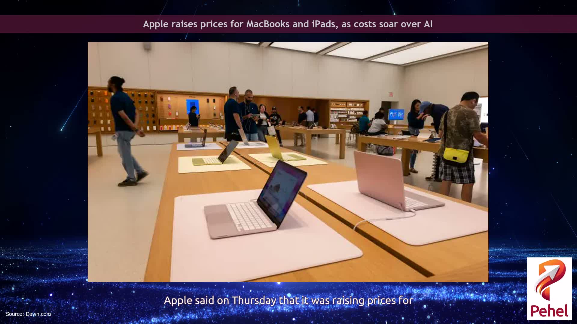 Apple raises prices for MacBooks and iPads, as costs soar over AI