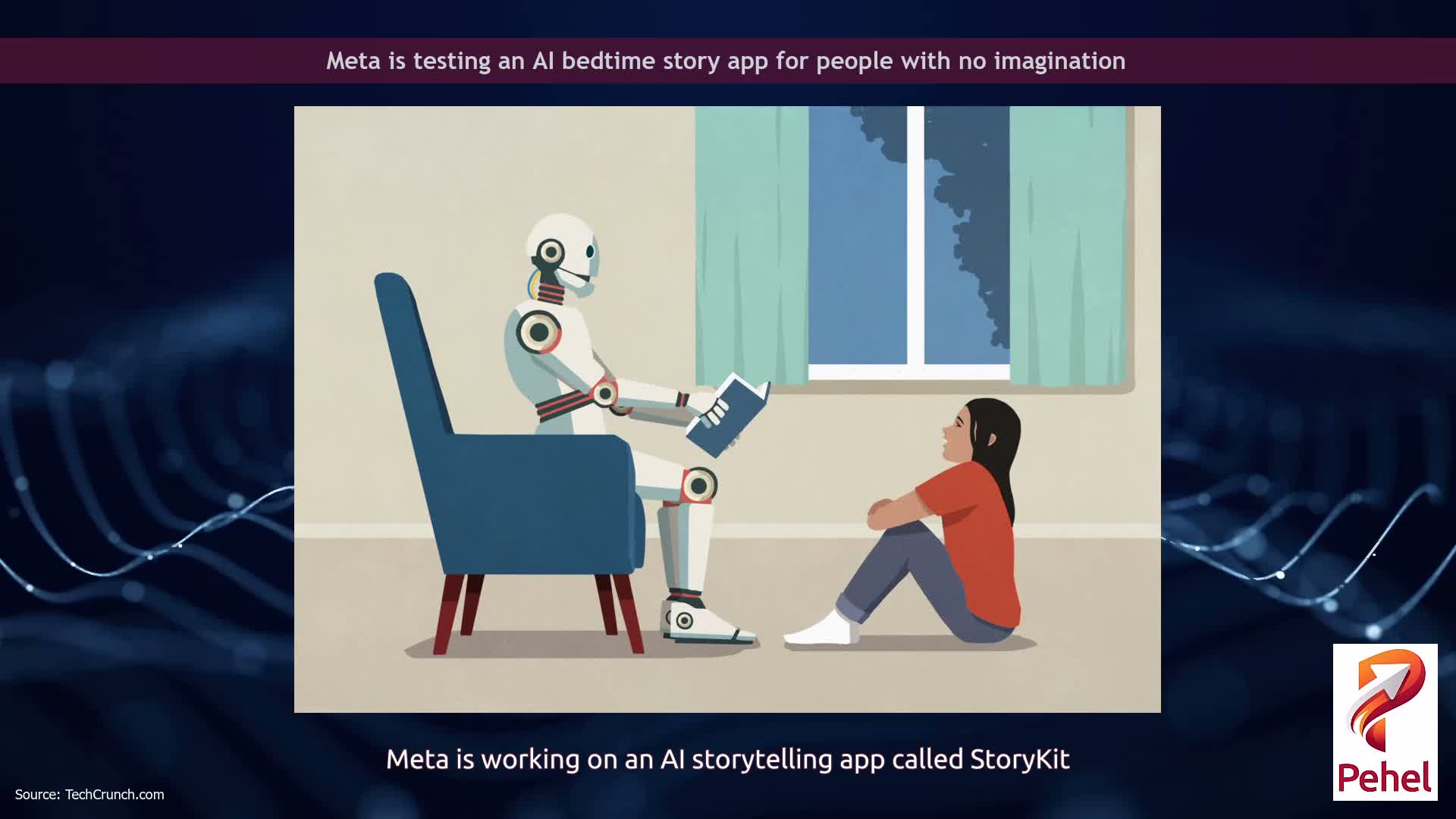 Meta is testing an AI bedtime story app for people with no imagination