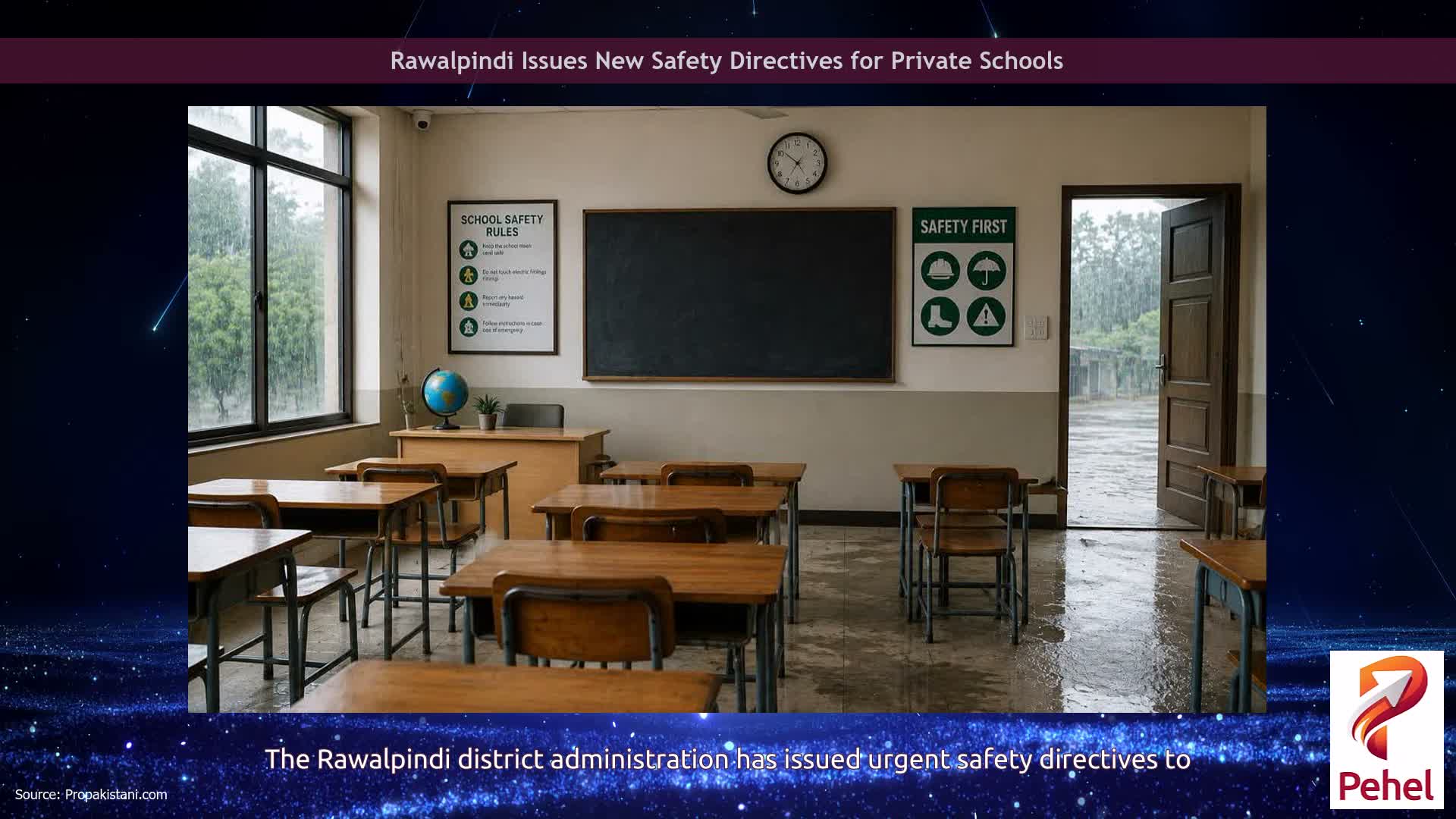 Rawalpindi Issues New Safety Directives for Private Schools