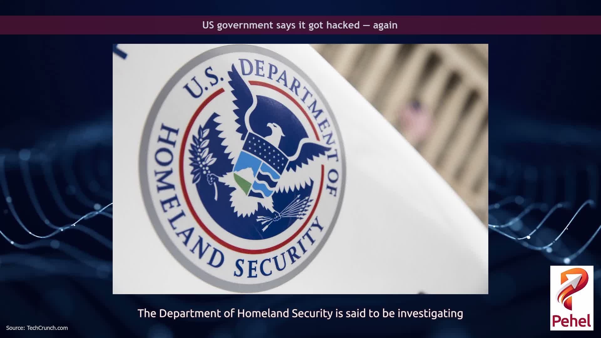 US government says it got hacked — again