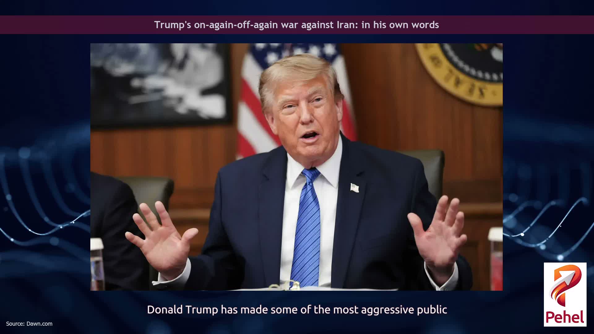 Trump's on-again-off-again war against Iran: in his own words