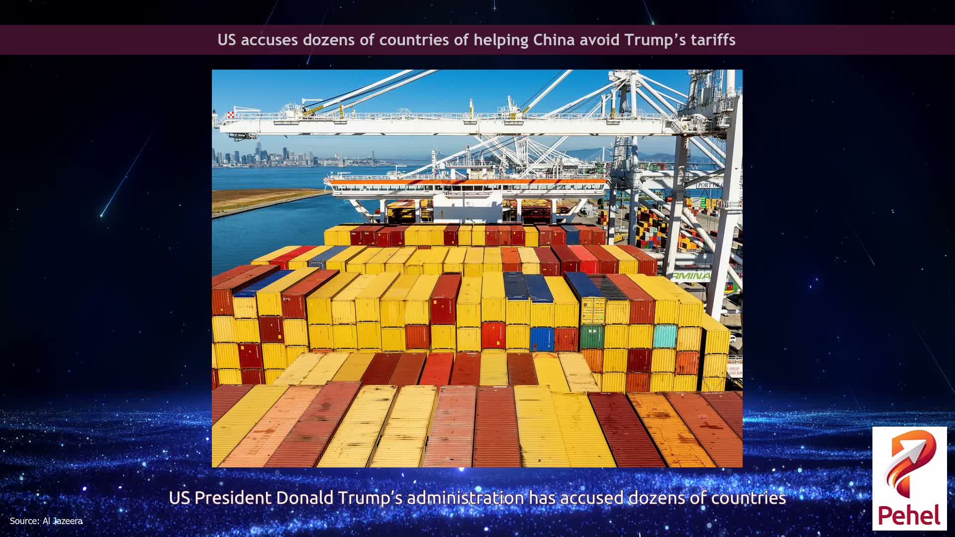 US accuses dozens of countries of helping China avoid Trump’s tariffs