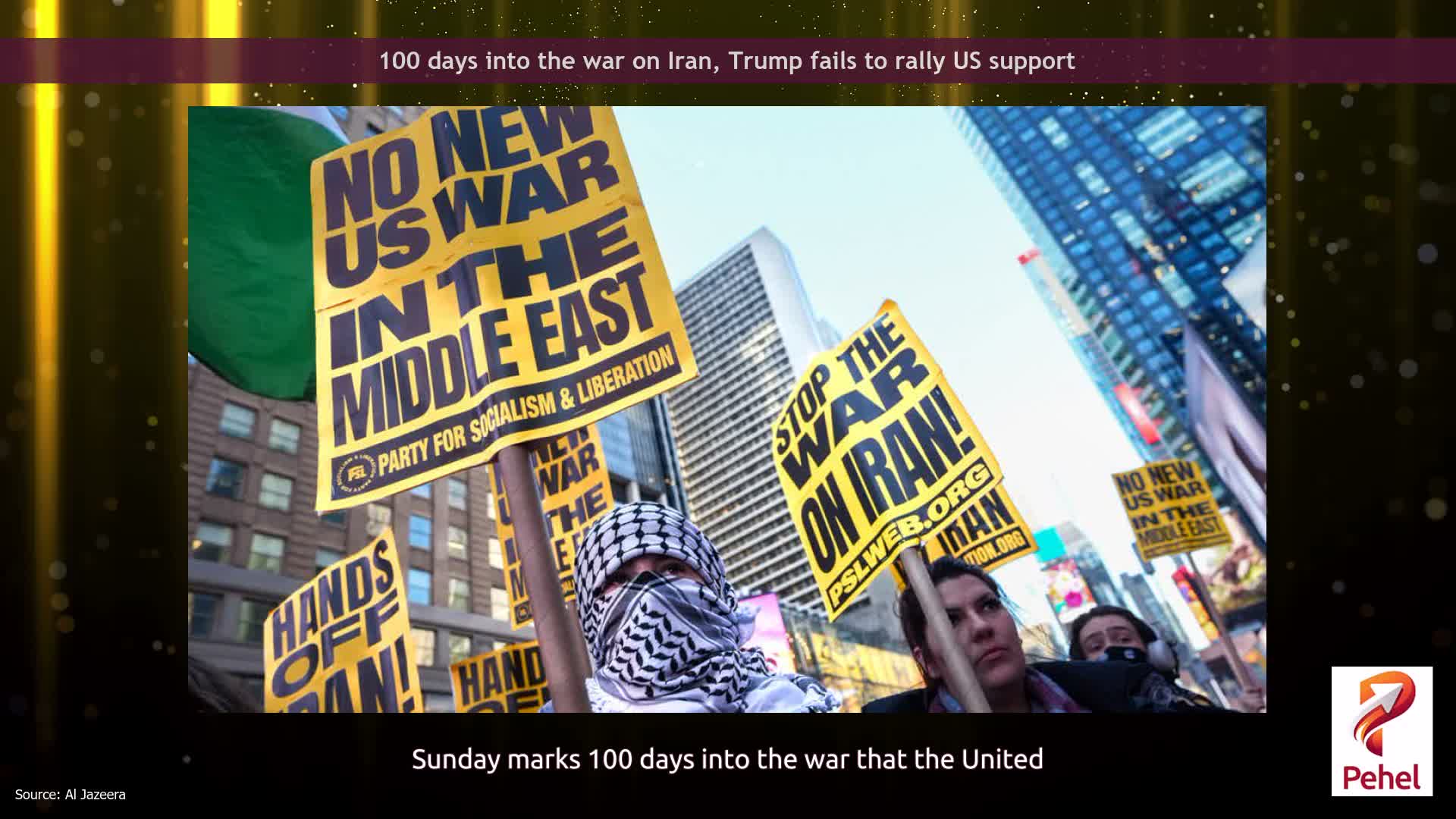 100 days into the war on Iran, Trump fails to rally US support
