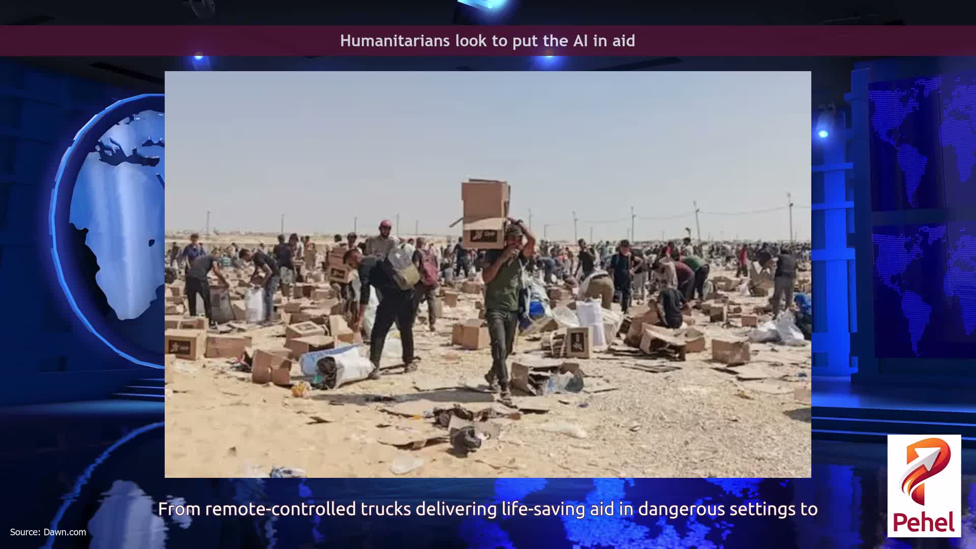 Humanitarians look to put the AI in aid