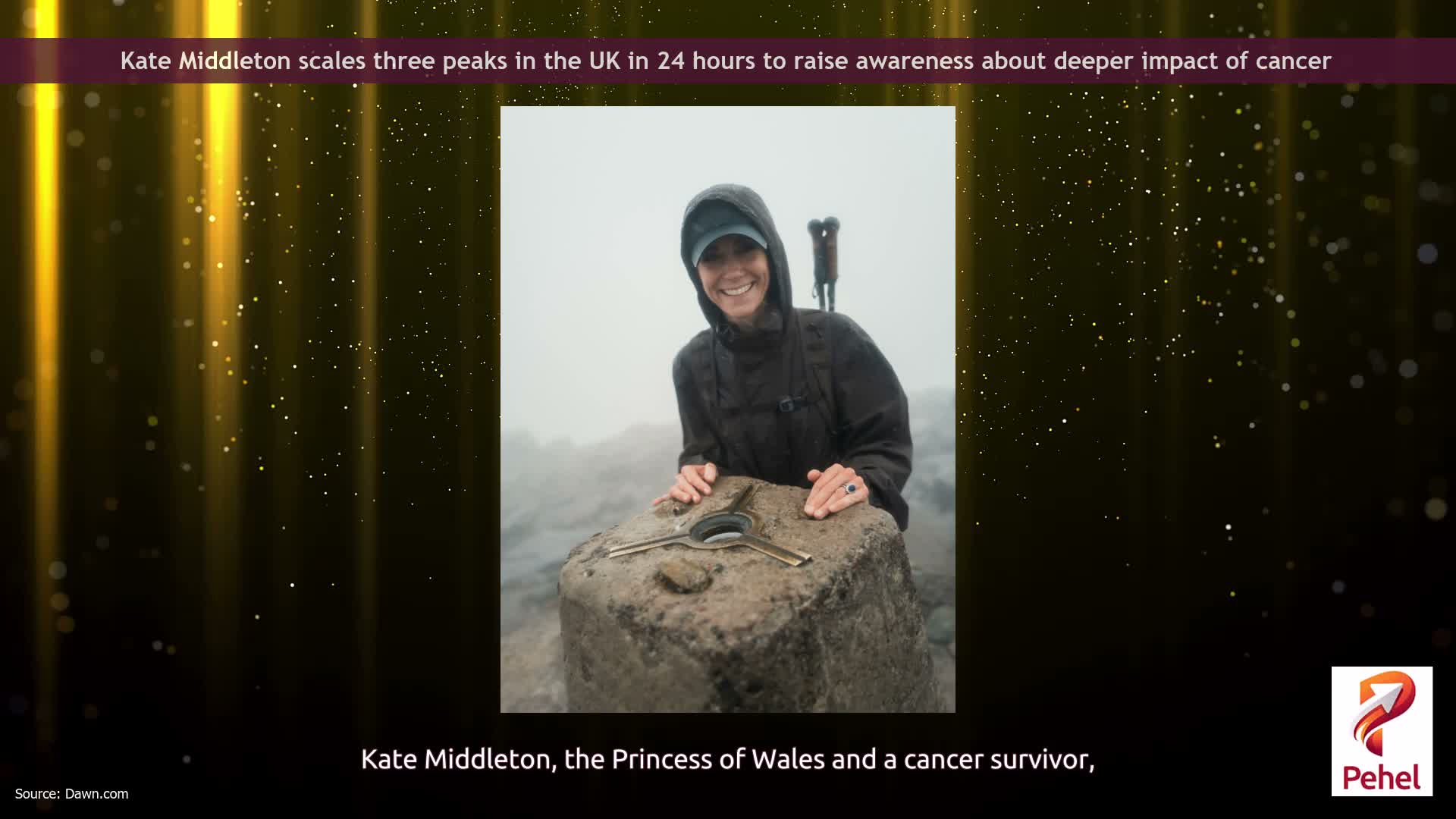 Kate Middleton scales three peaks in the UK in 24 hours to raise awareness about deeper impact of cancer