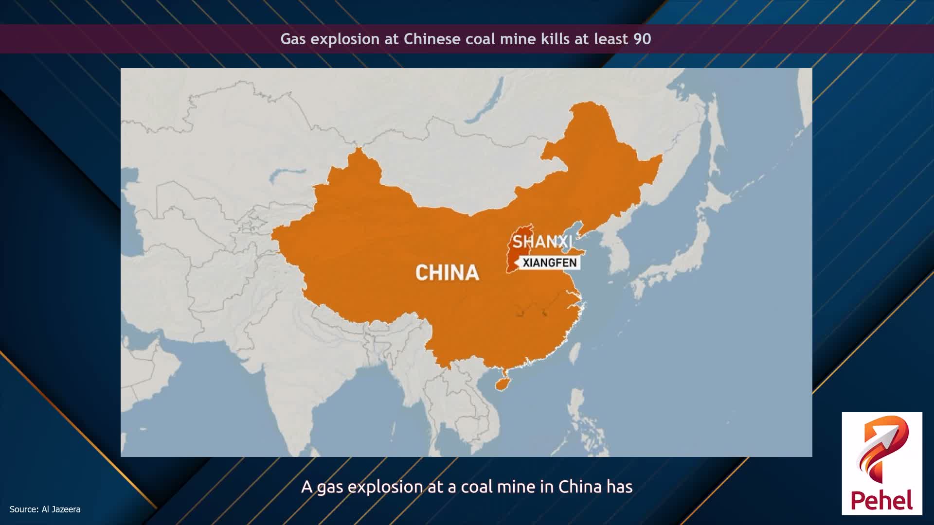 Gas explosion at Chinese coal mine kills at least 90