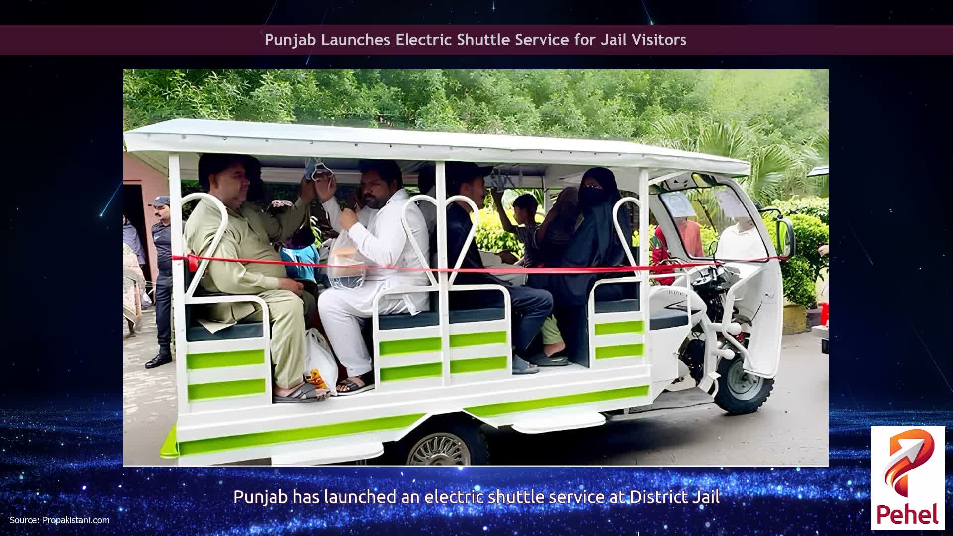 Punjab Launches Electric Shuttle Service for Jail Visitors