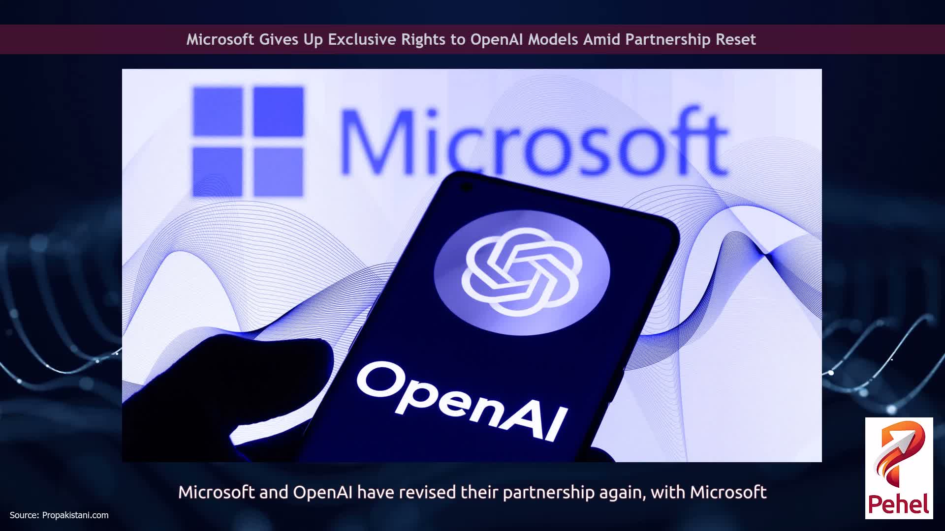 Microsoft Gives Up Exclusive Rights to OpenAI Models Amid Partnership Reset