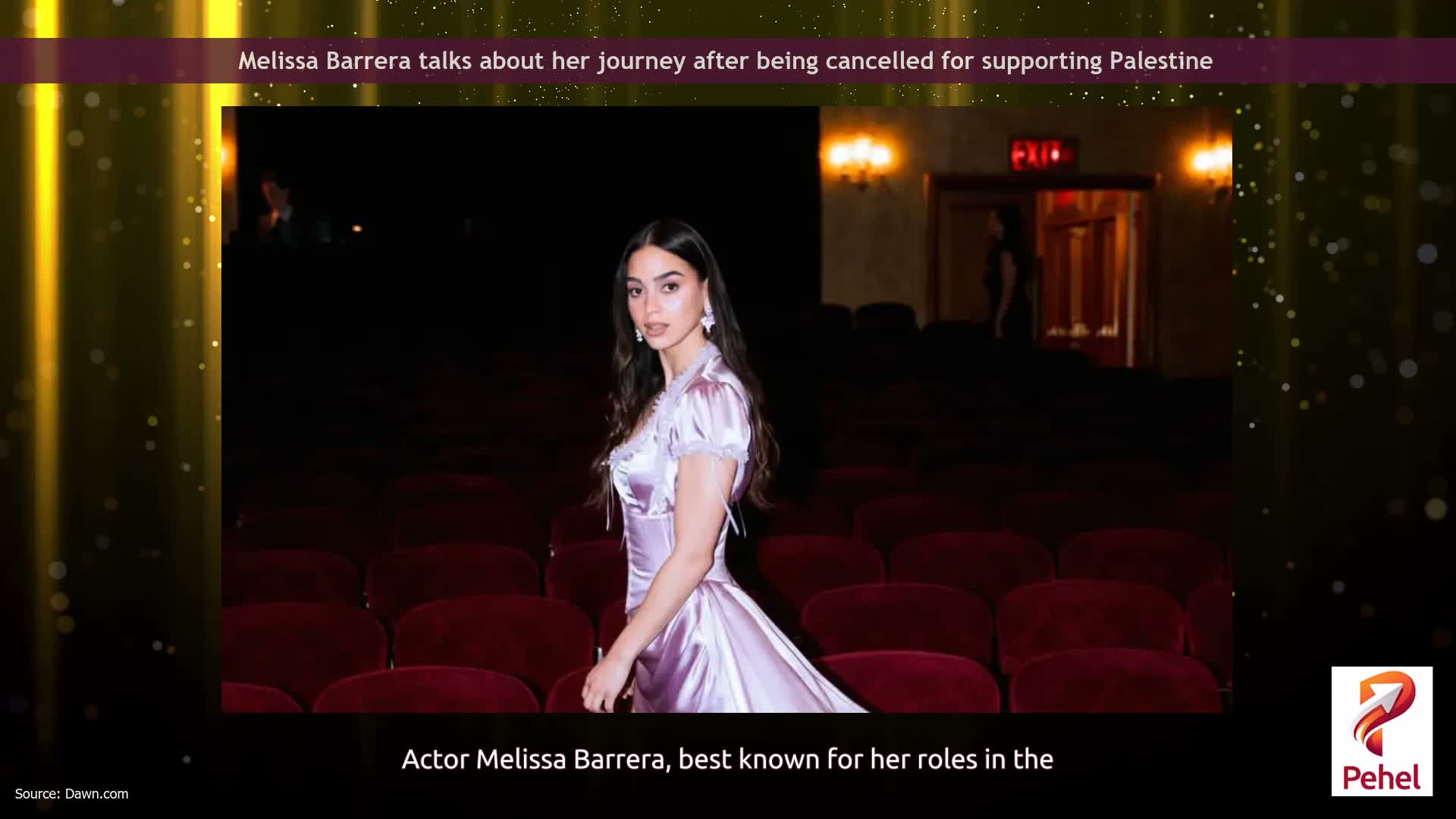 Melissa Barrera talks about her journey after being cancelled for supporting Palestine