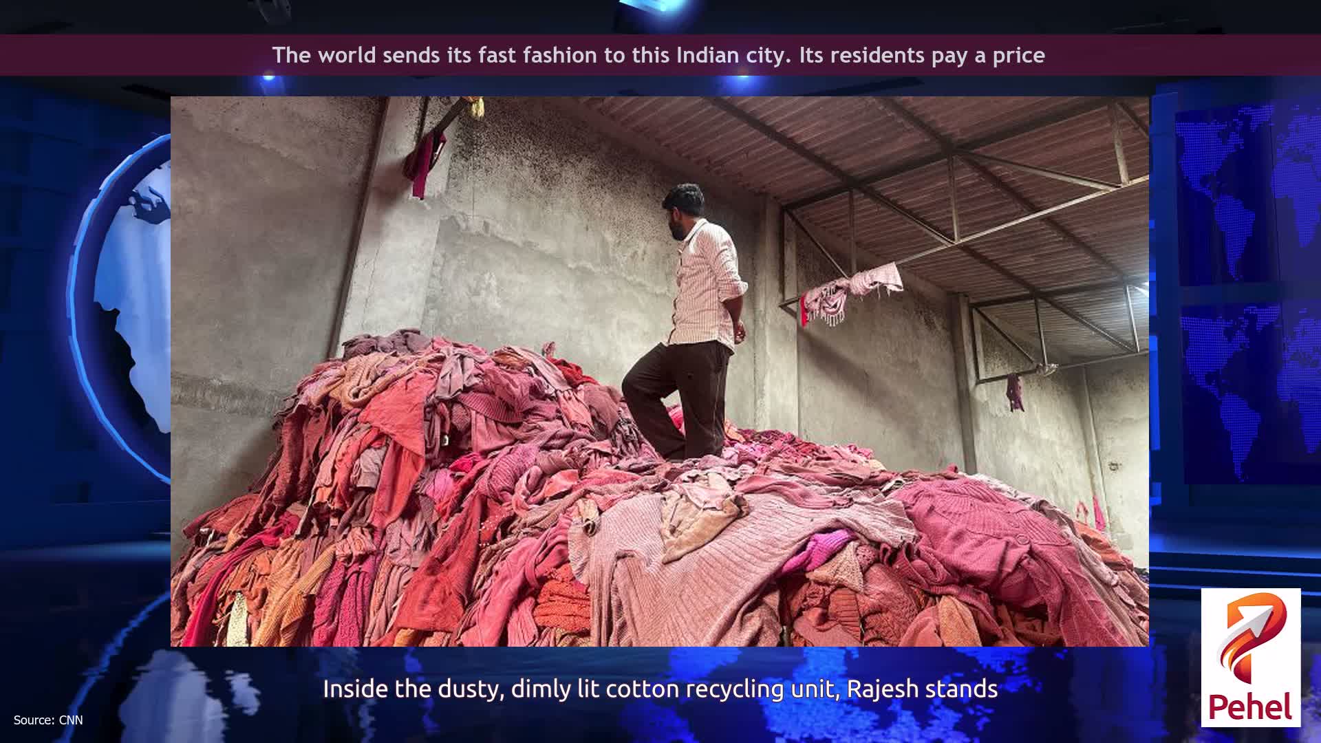 The world sends its fast fashion to this Indian city. Its residents pay a price