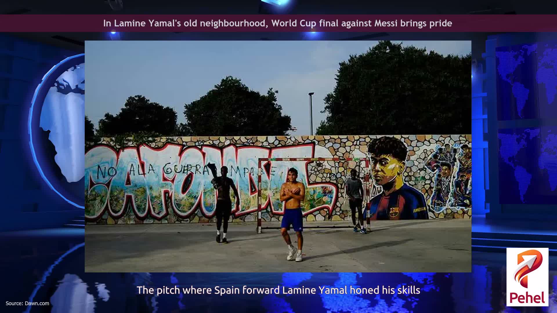In Lamine Yamal's old neighbourhood, World Cup final against Messi brings pride
