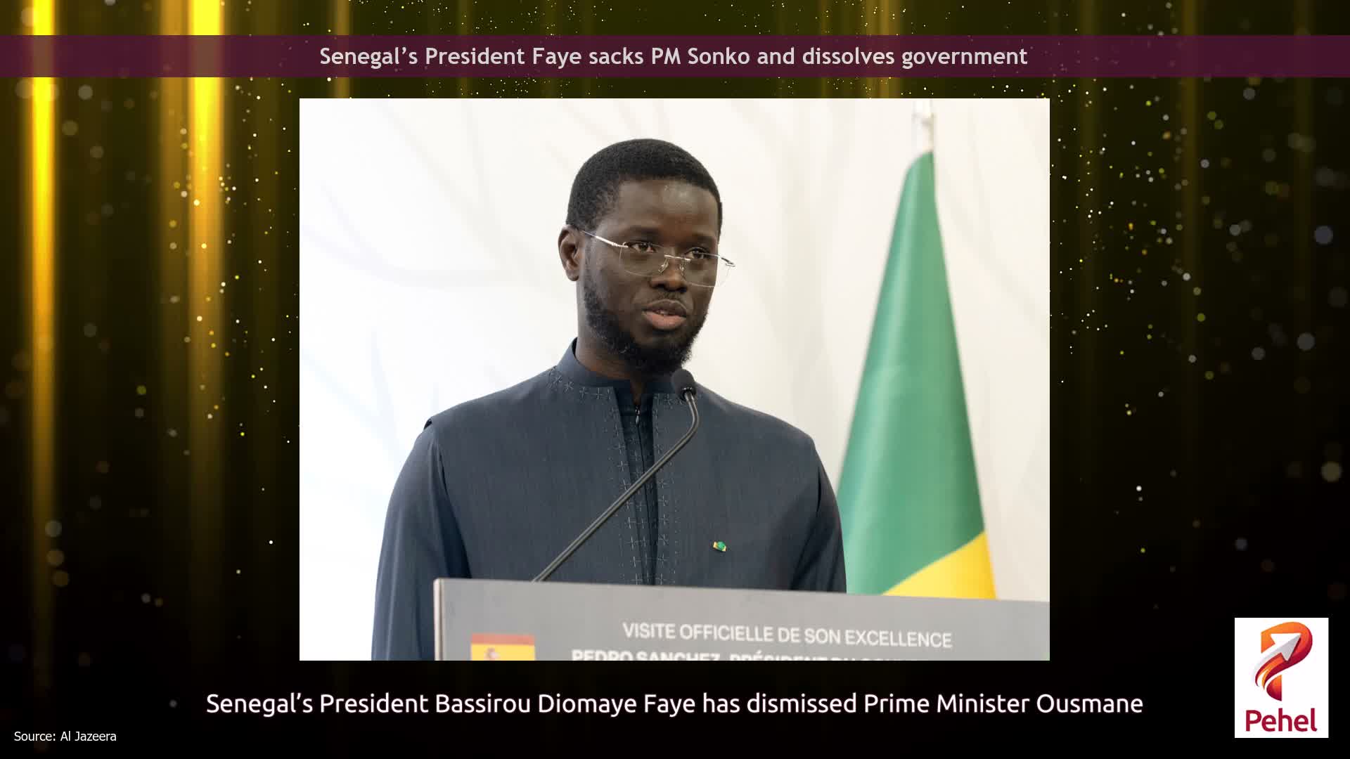 Senegal’s President Faye sacks PM Sonko and dissolves government