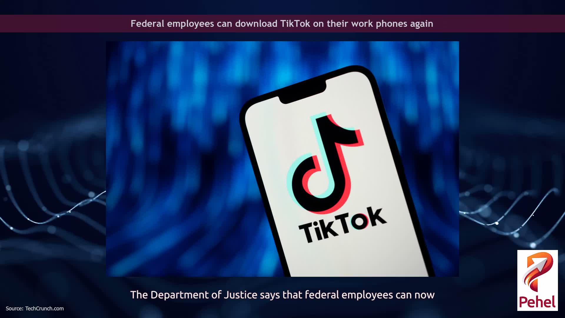 Federal employees can download TikTok on their work phones again
