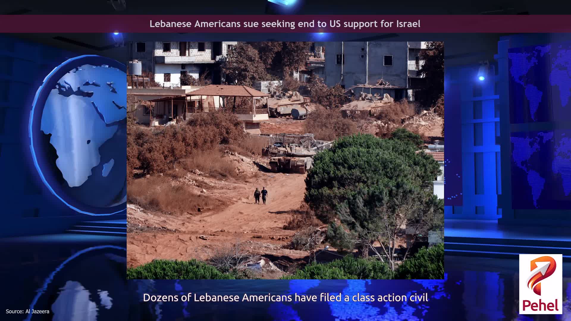 Lebanese Americans sue seeking end to US support for Israel