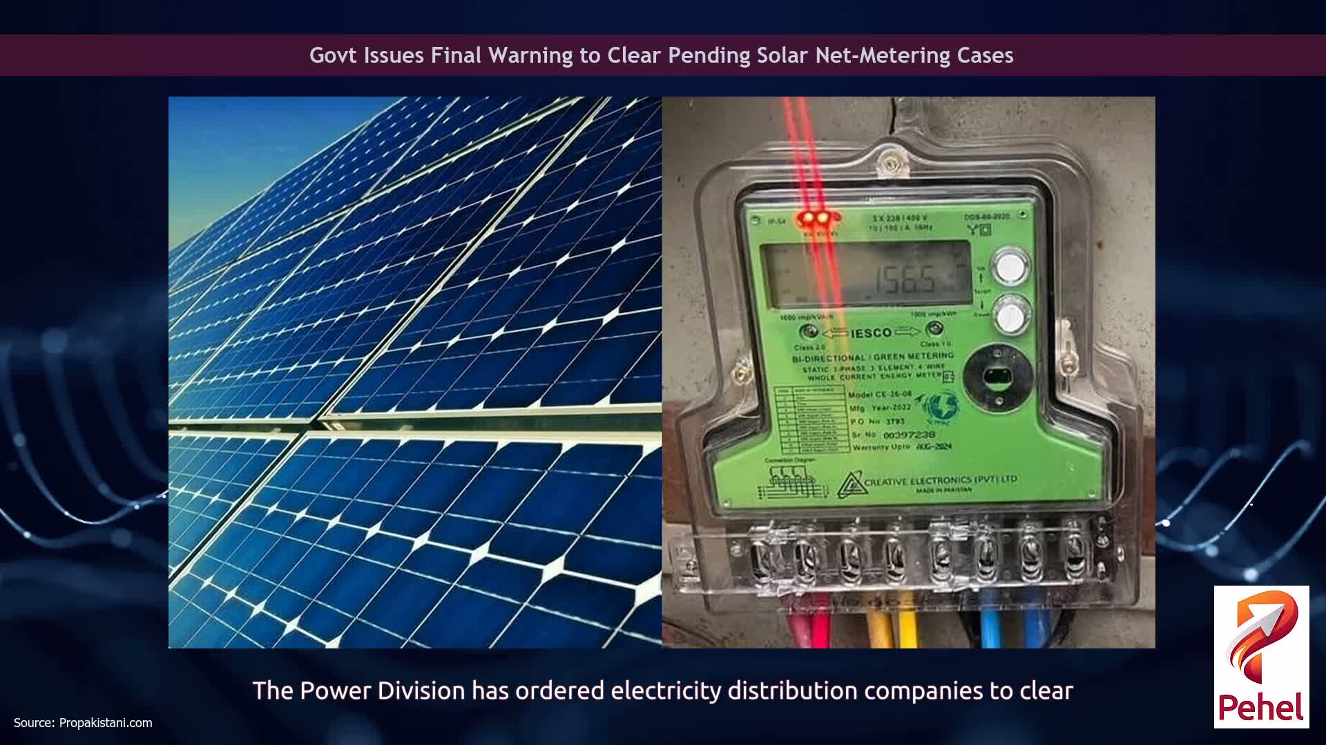 Govt Issues Final Warning to Clear Pending Solar Net-Metering Cases