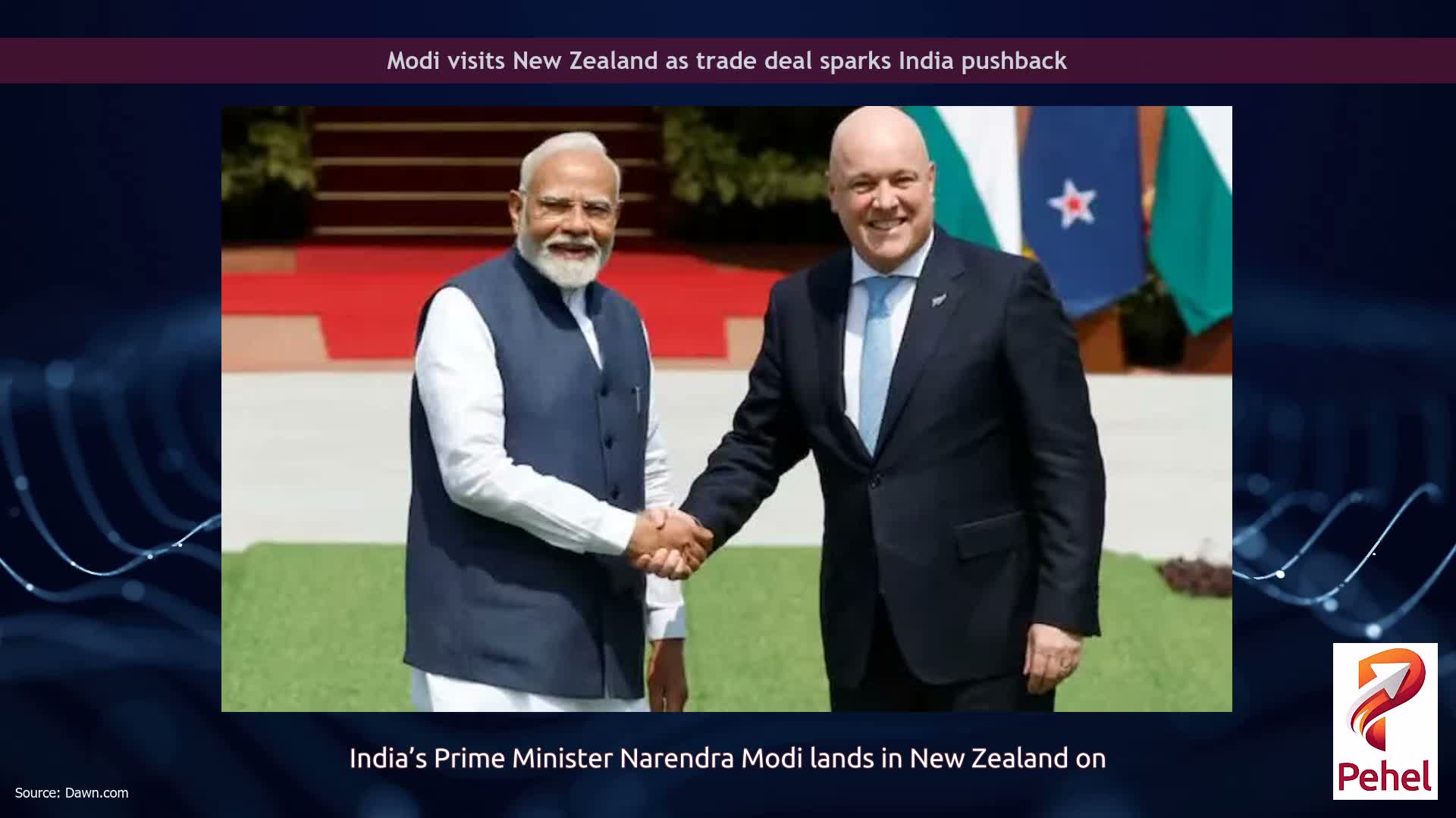 Modi visits New Zealand as trade deal sparks India pushback