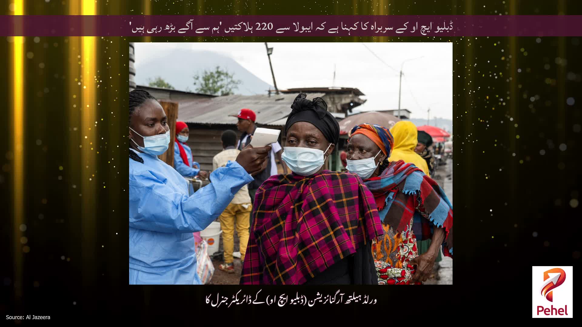 ڈبلیو ایچ او کے سربراہ کا کہنا ہے کہ ایبولا سے 220 ہلاکتیں 'ہم سے آگے بڑھ رہی ہیں'