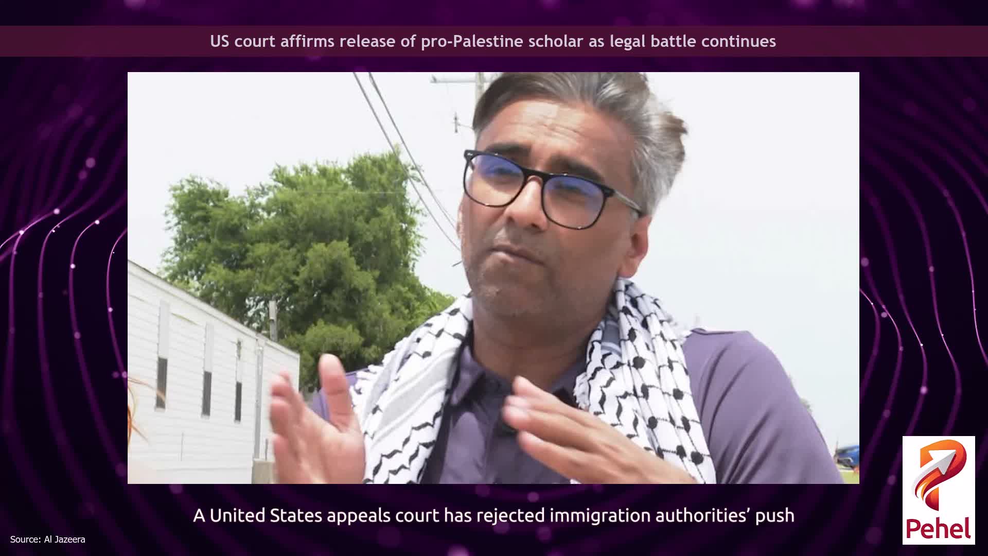 US court affirms release of pro-Palestine scholar as legal battle continues