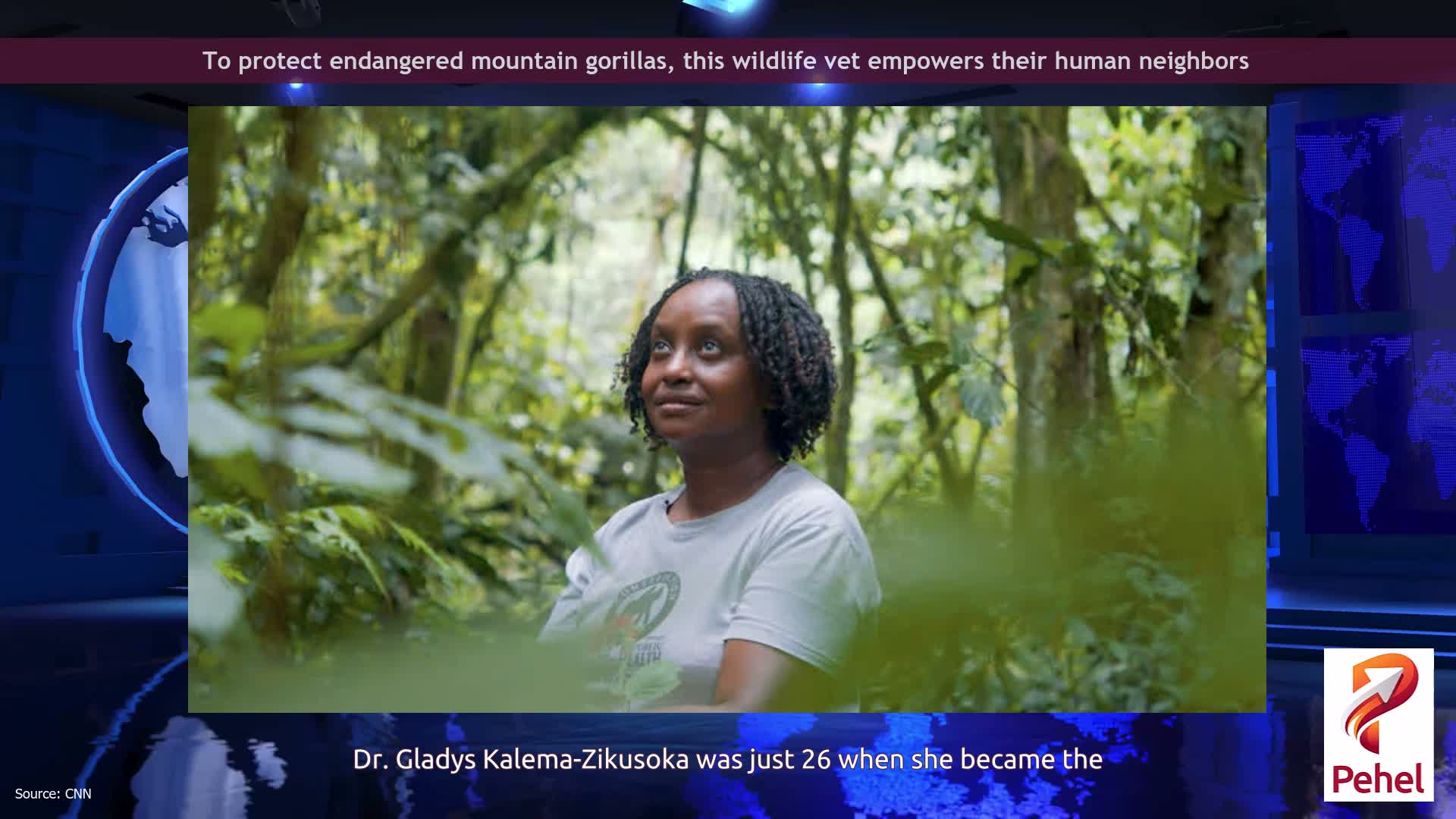 To protect endangered mountain gorillas, this wildlife vet empowers their human neighbors