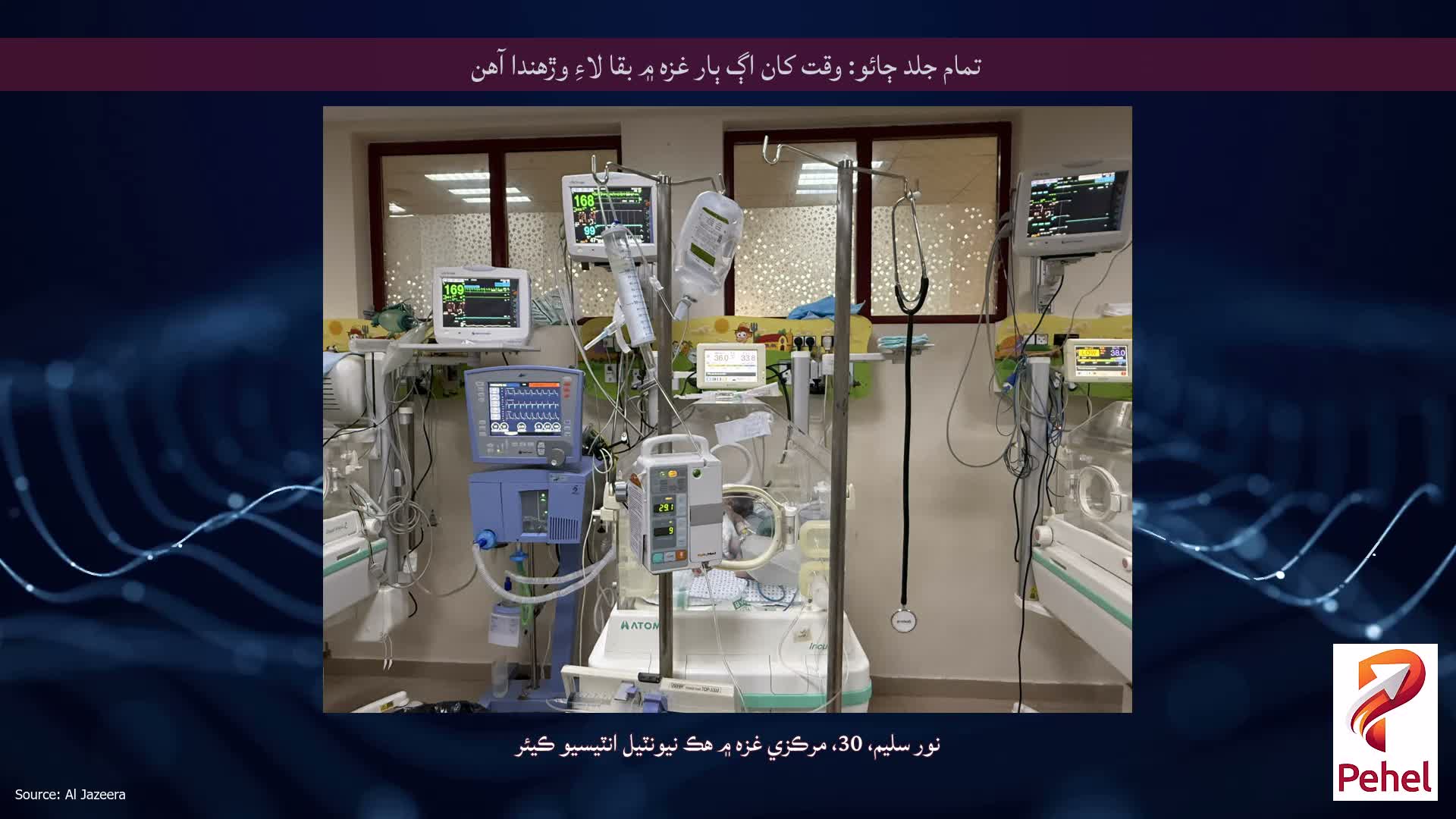 تمام جلد ڄائو: وقت کان اڳ ٻار غزه ۾ بقا لاءِ وڙهندا آهن