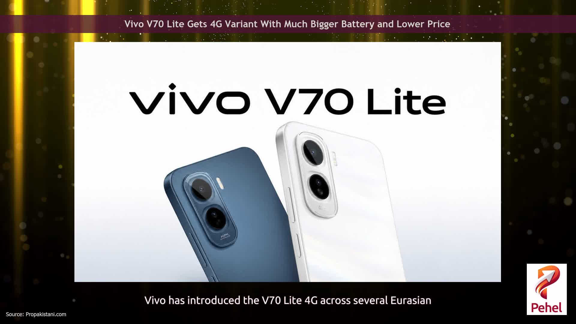 Vivo V70 Lite Gets 4G Variant With Much Bigger Battery and Lower Price