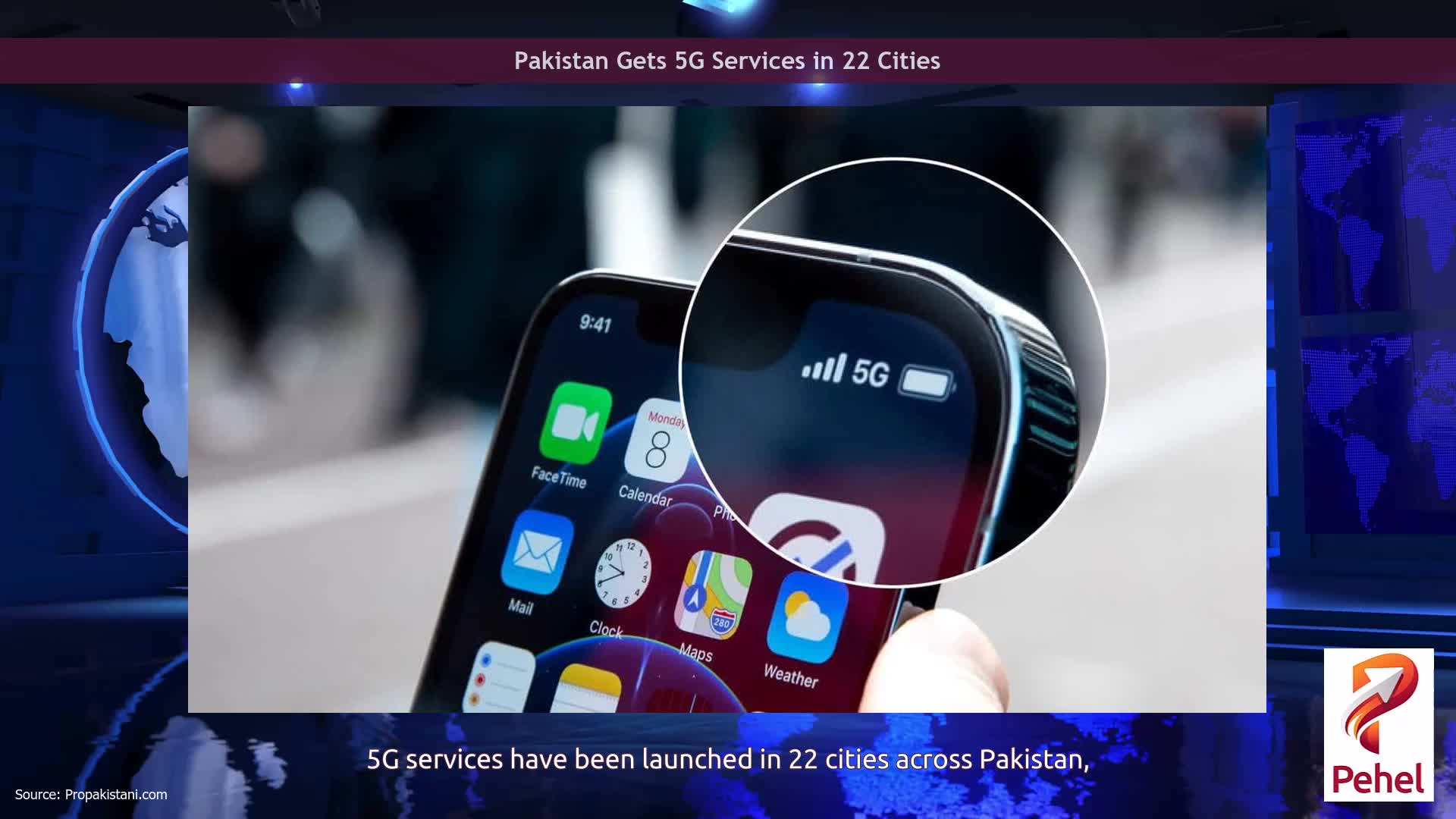 Pakistan Gets 5G Services in 22 Cities