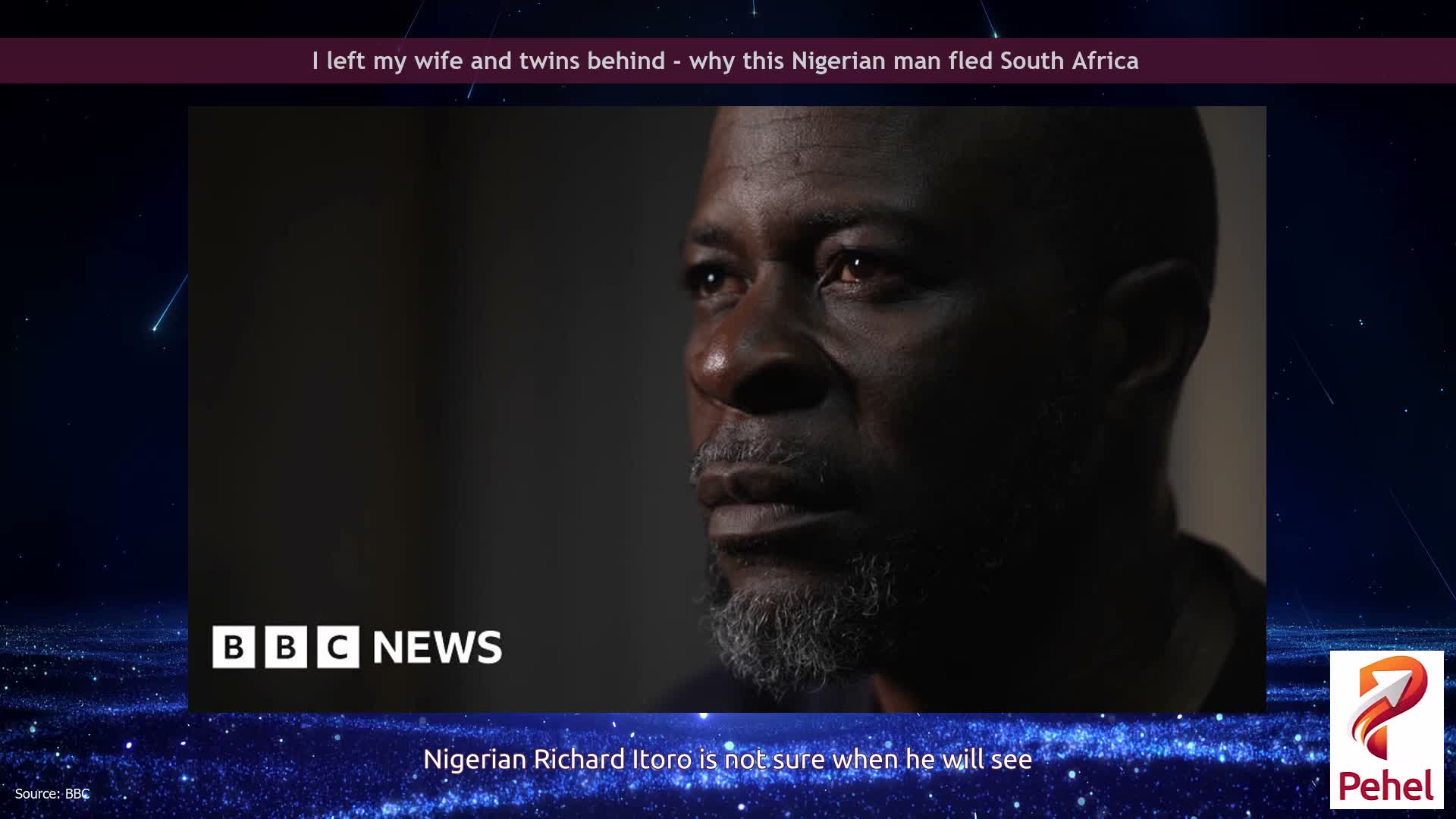 I left my wife and twins behind - why this Nigerian man fled South Africa