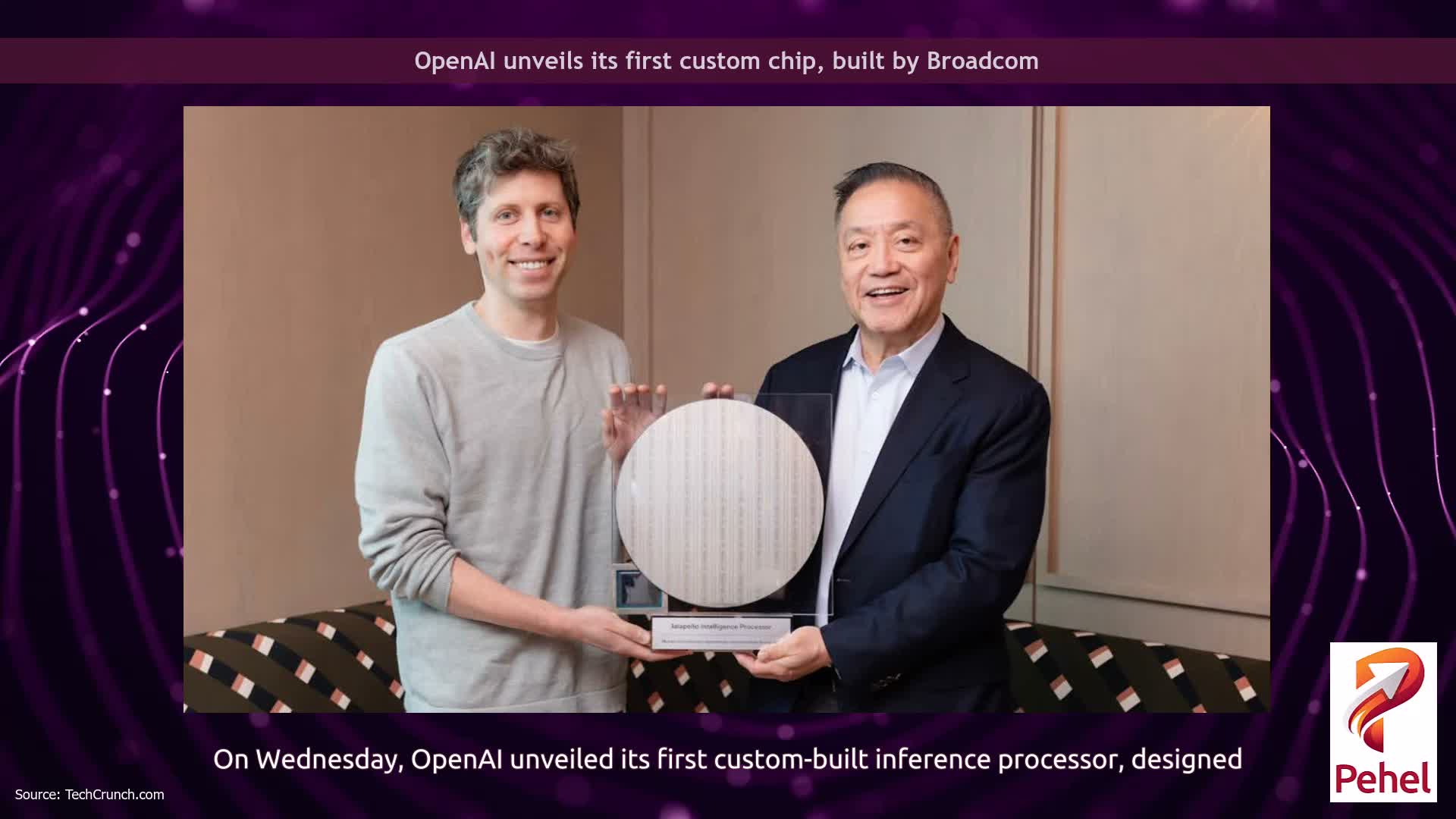 OpenAI unveils its first custom chip, built by Broadcom